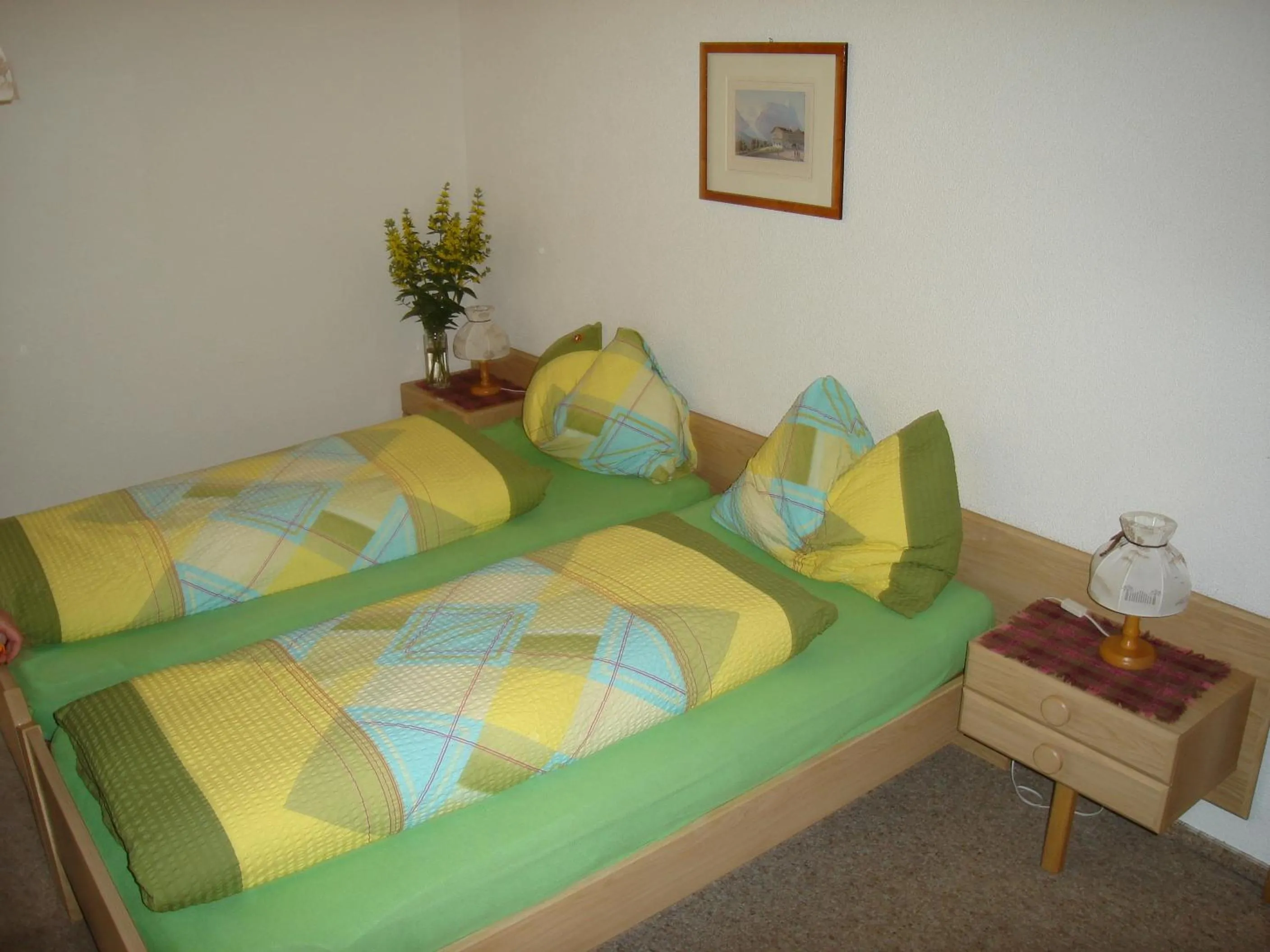 Bed in Hotel Blümlisalp