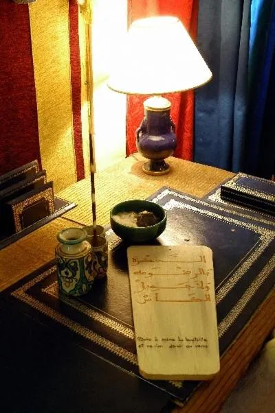 Decorative detail in Riad Dalia