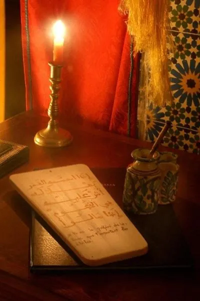 Decorative detail in Riad Dalia