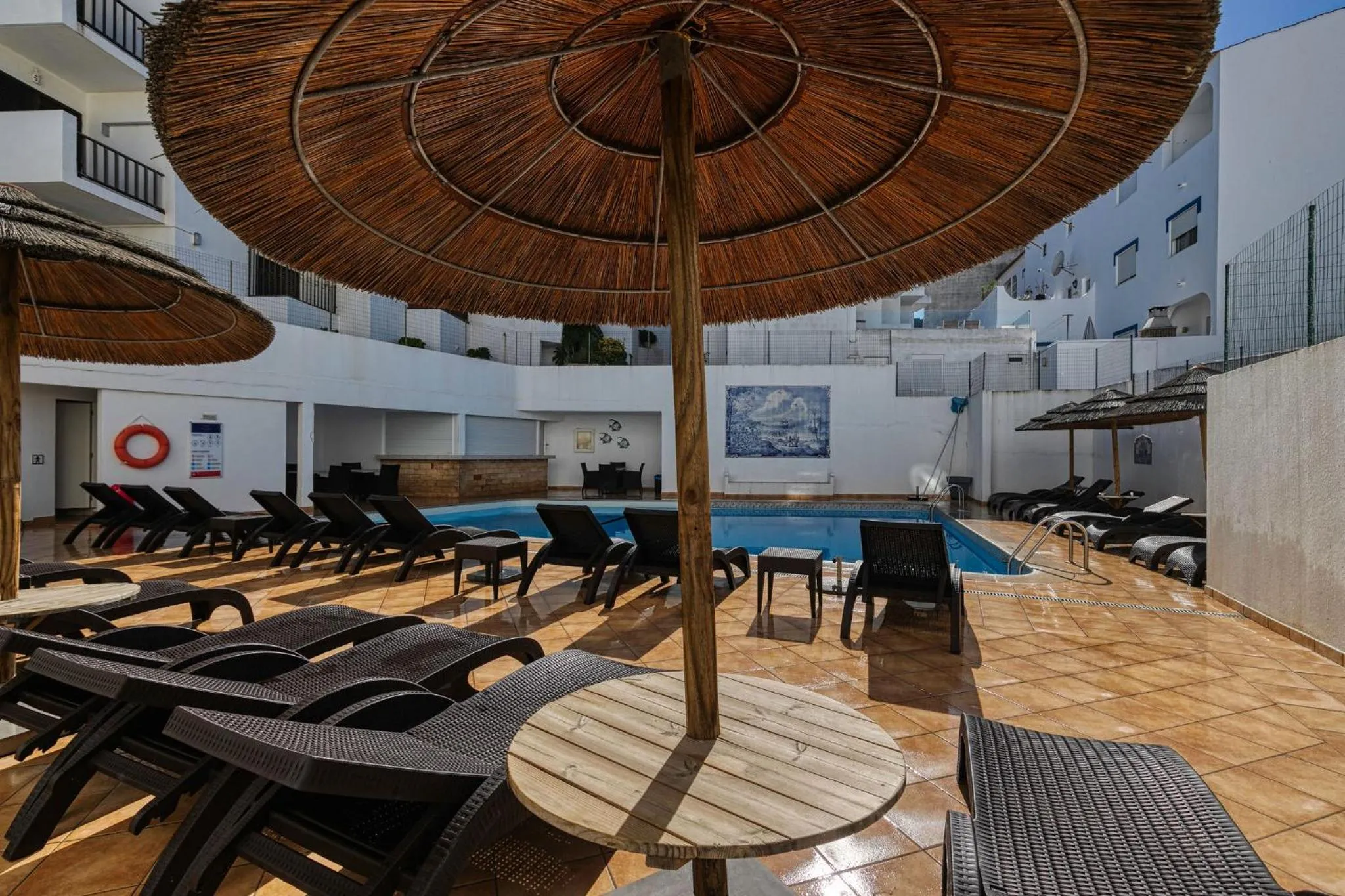 Pool view in Hotel Carvoeiro Plaza