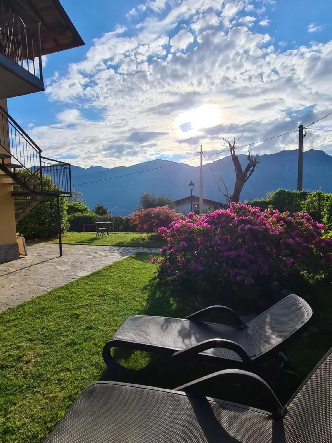 Garden in Appartamenti Casa La Rosa