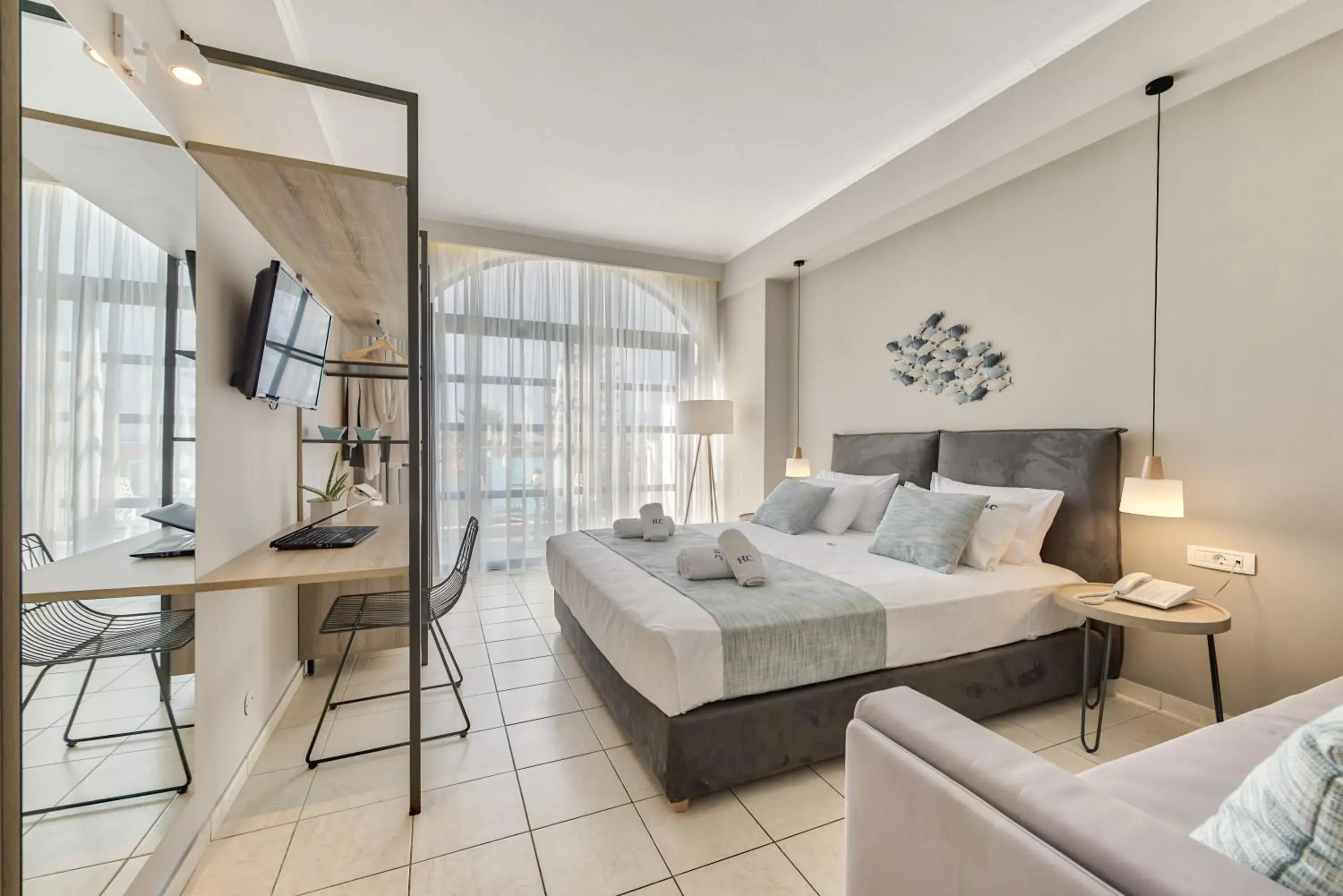 Bed in Contessa Hotel Bed in Contessa Hotel