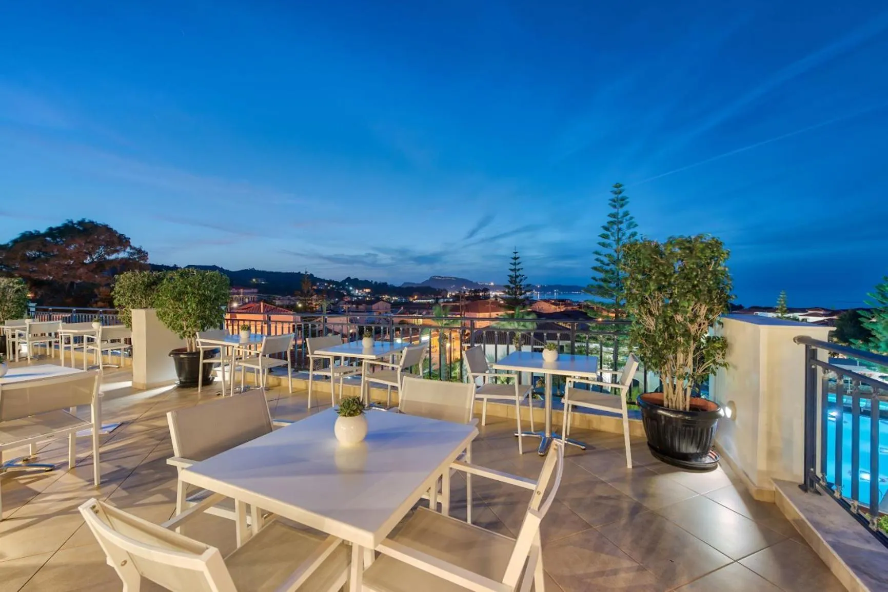 Balcony/Terrace in Contessa Hotel