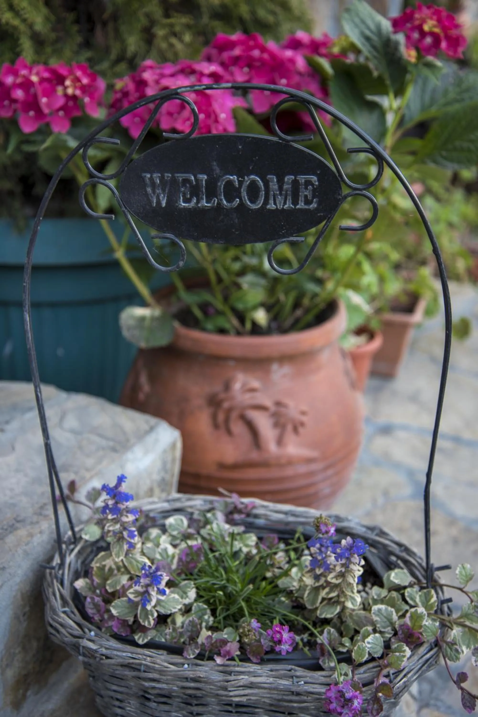 Decorative detail in Hotel Toro Negro