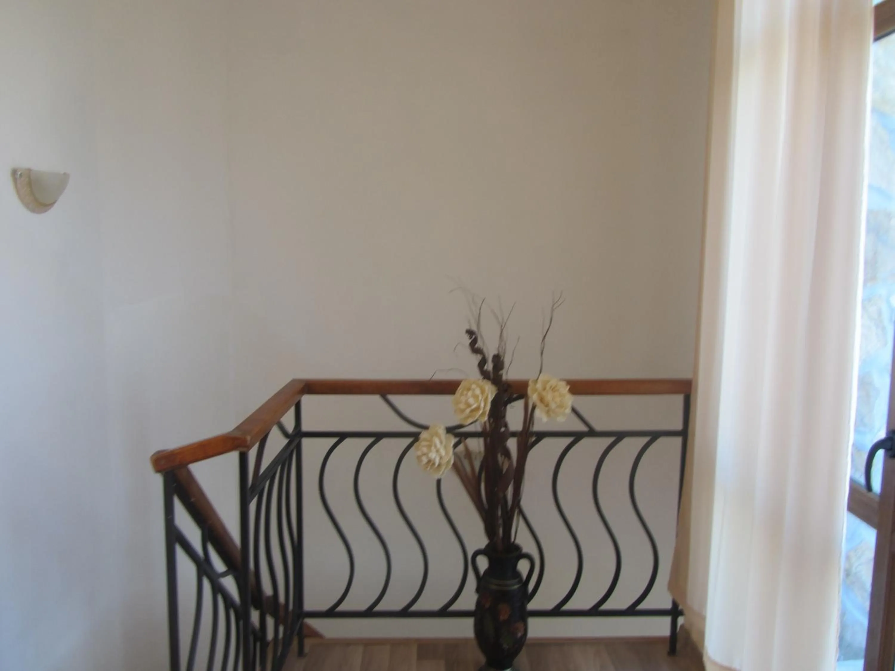 Decorative detail, Bed in Hotel Toro Negro