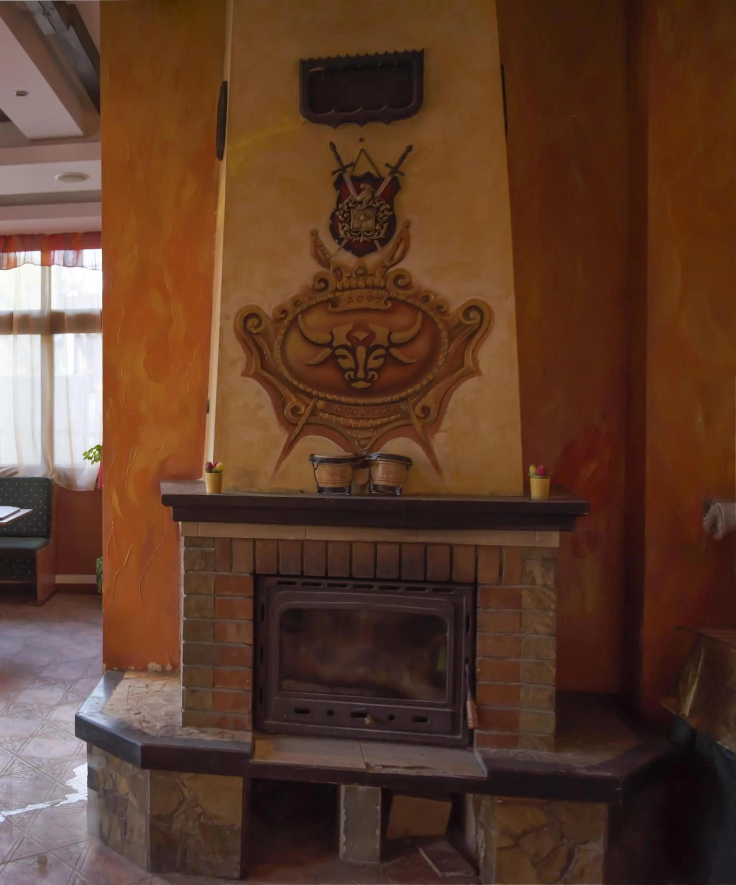 Decorative detail in Hotel Toro Negro