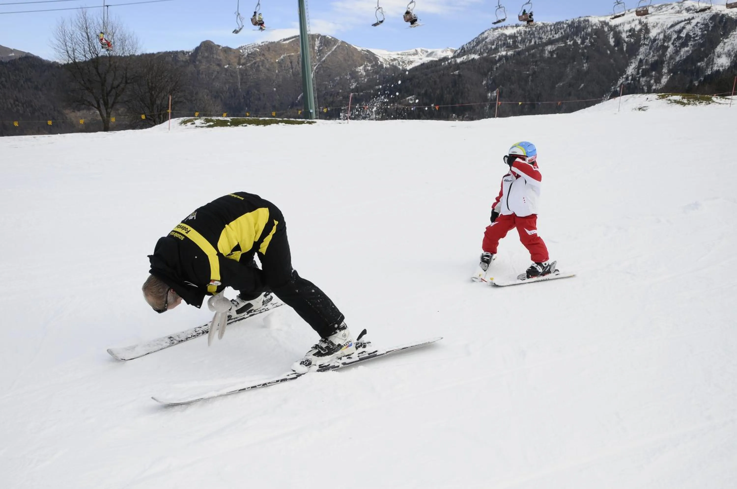Skiing in Albergo Legazzuolo Montecampione