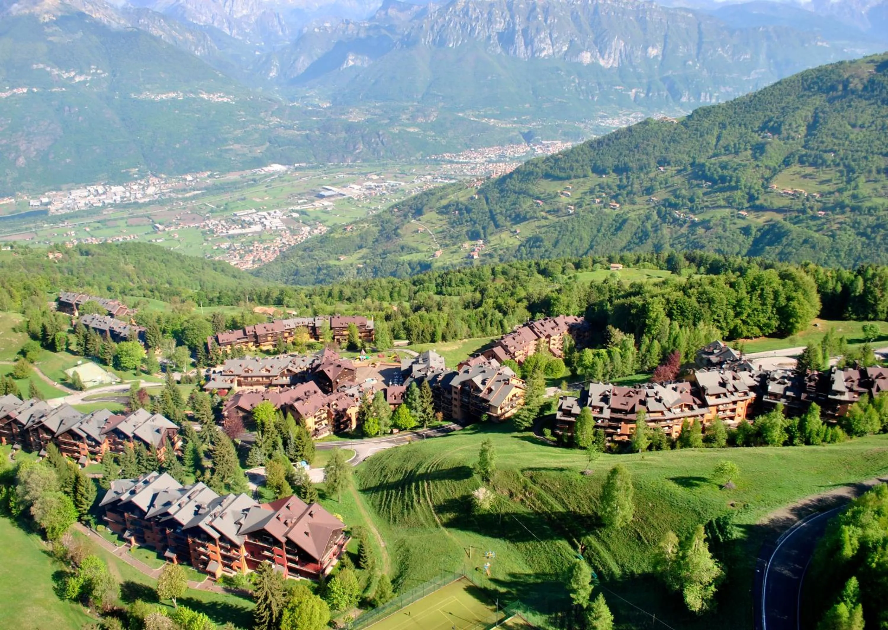 Natural landscape in Albergo Legazzuolo Montecampione