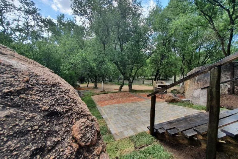 Garden in River Rock Lodge