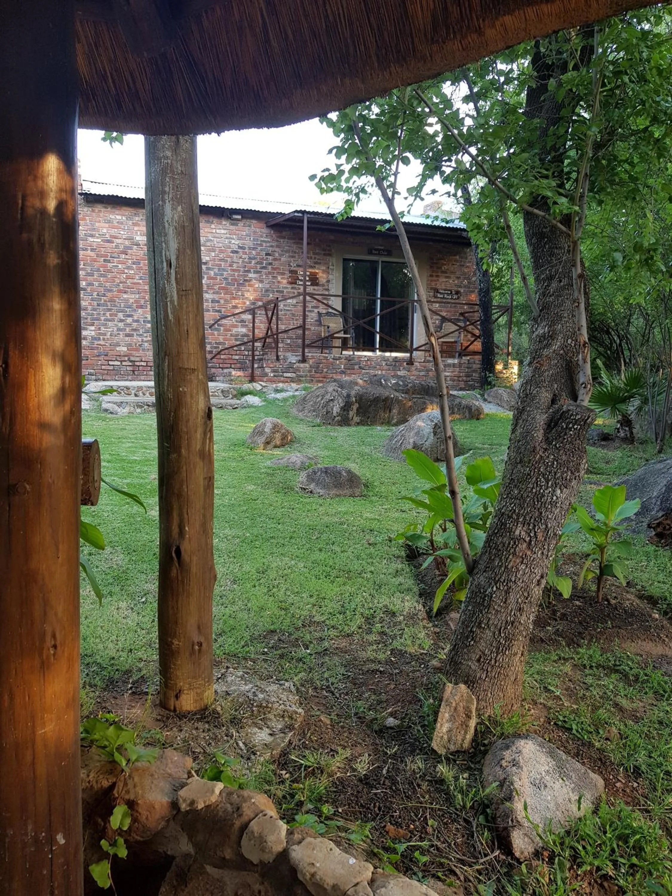 Bird's eye view in River Rock Lodge