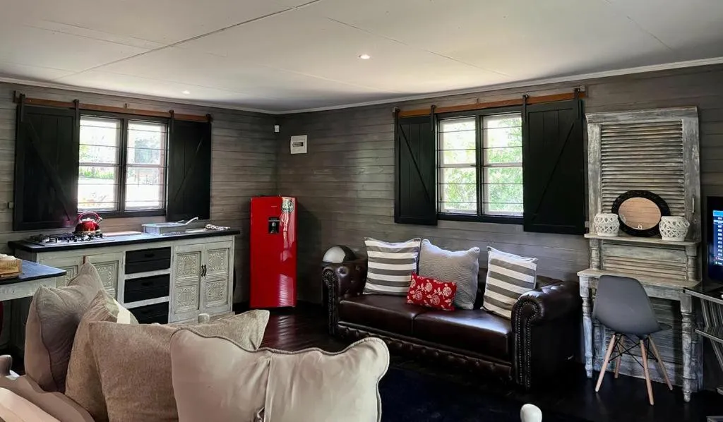 Seating area in River Rock Lodge