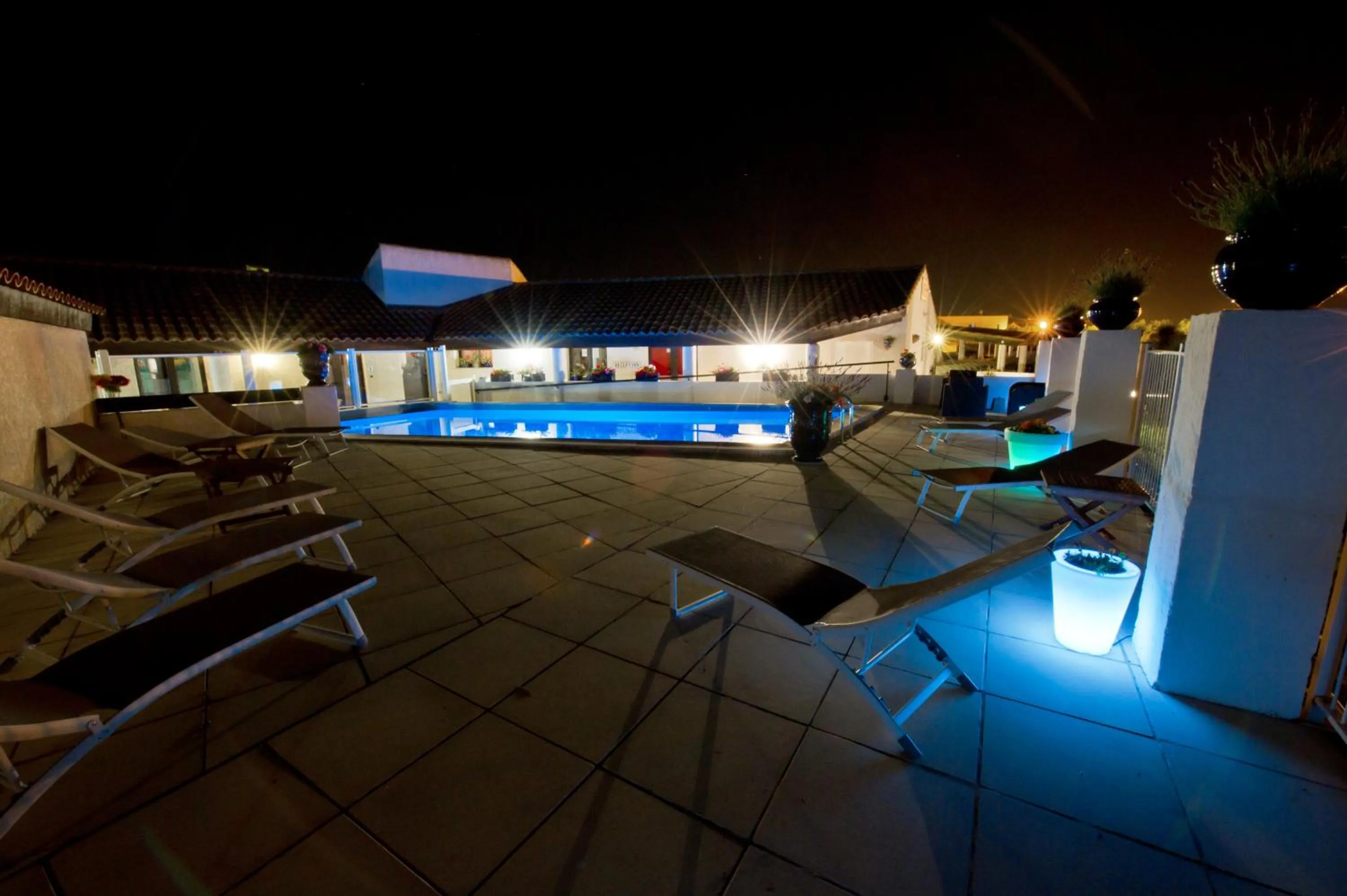 Swimming pool in Le Maset en Camargue