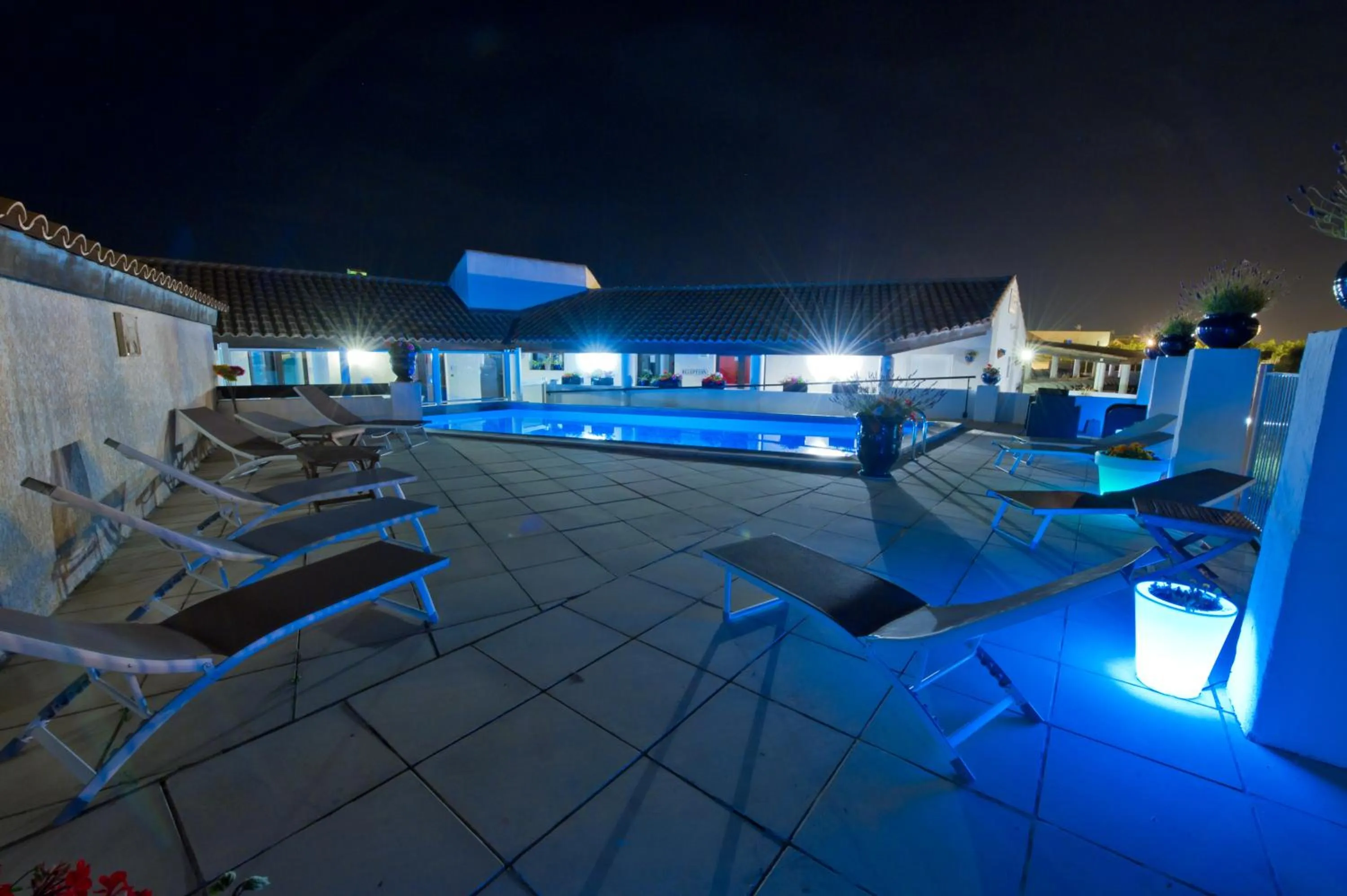 Swimming pool in Le Maset en Camargue