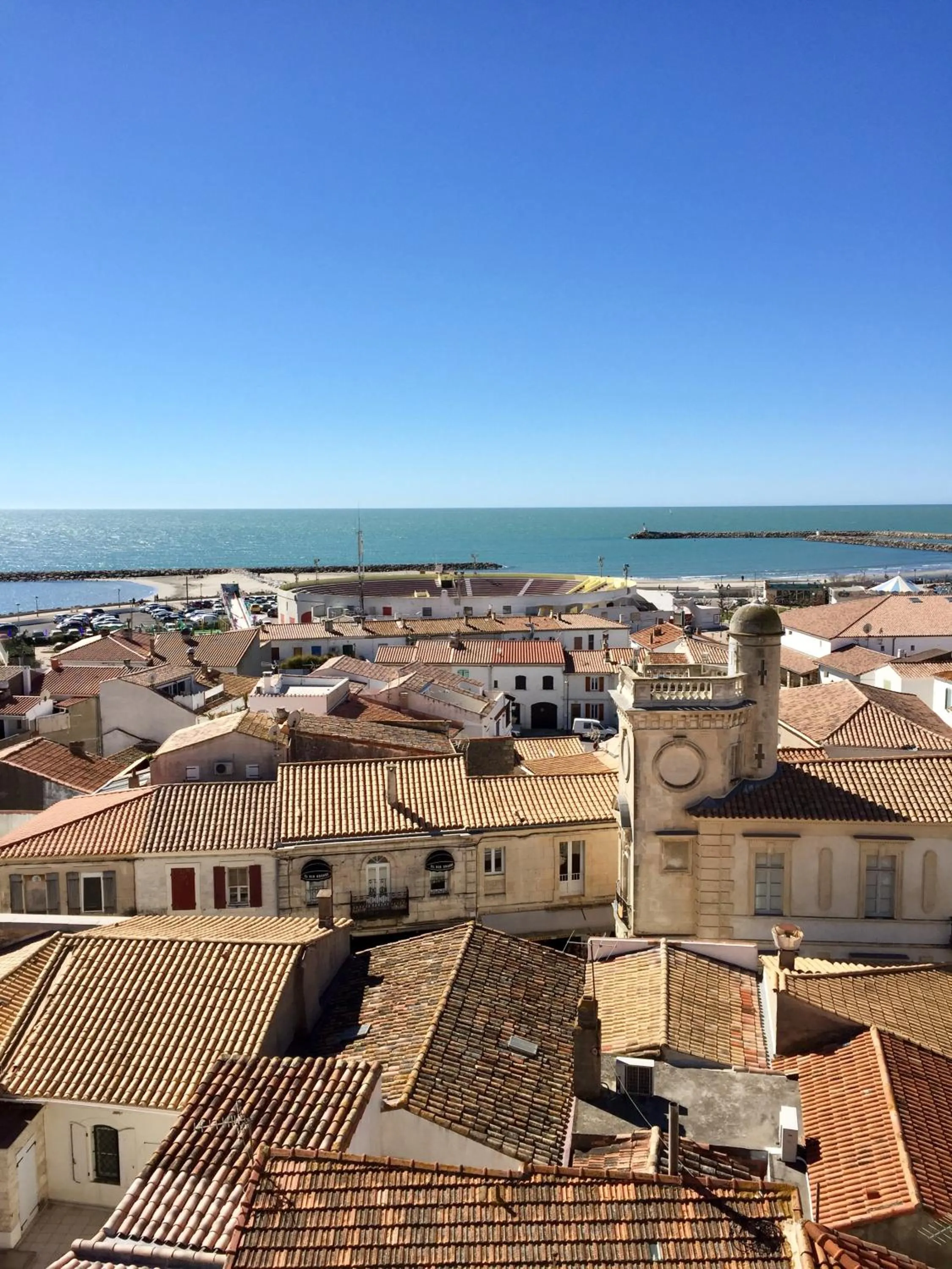City view in Le Maset en Camargue