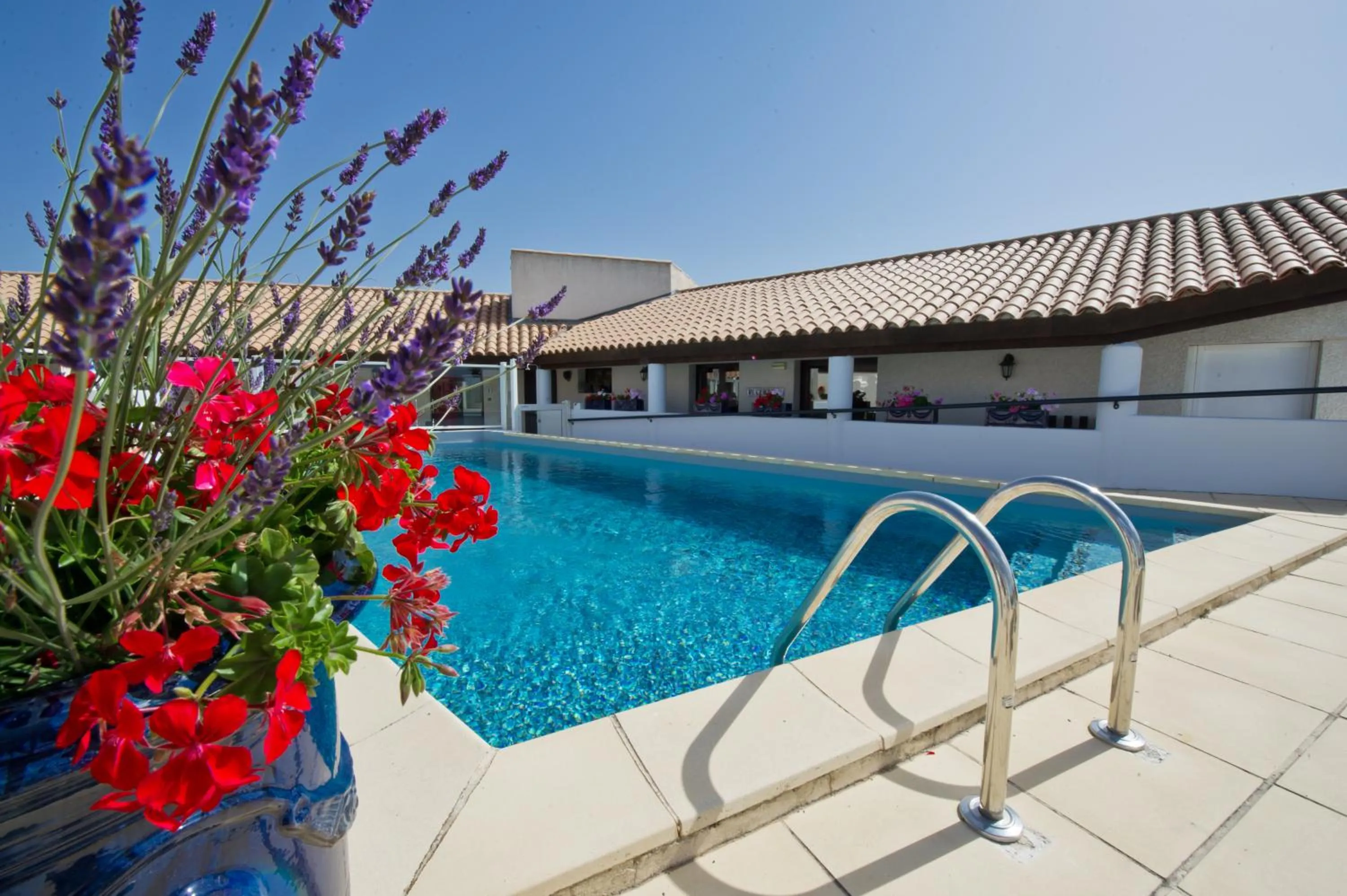 Swimming pool in Le Maset en Camargue
