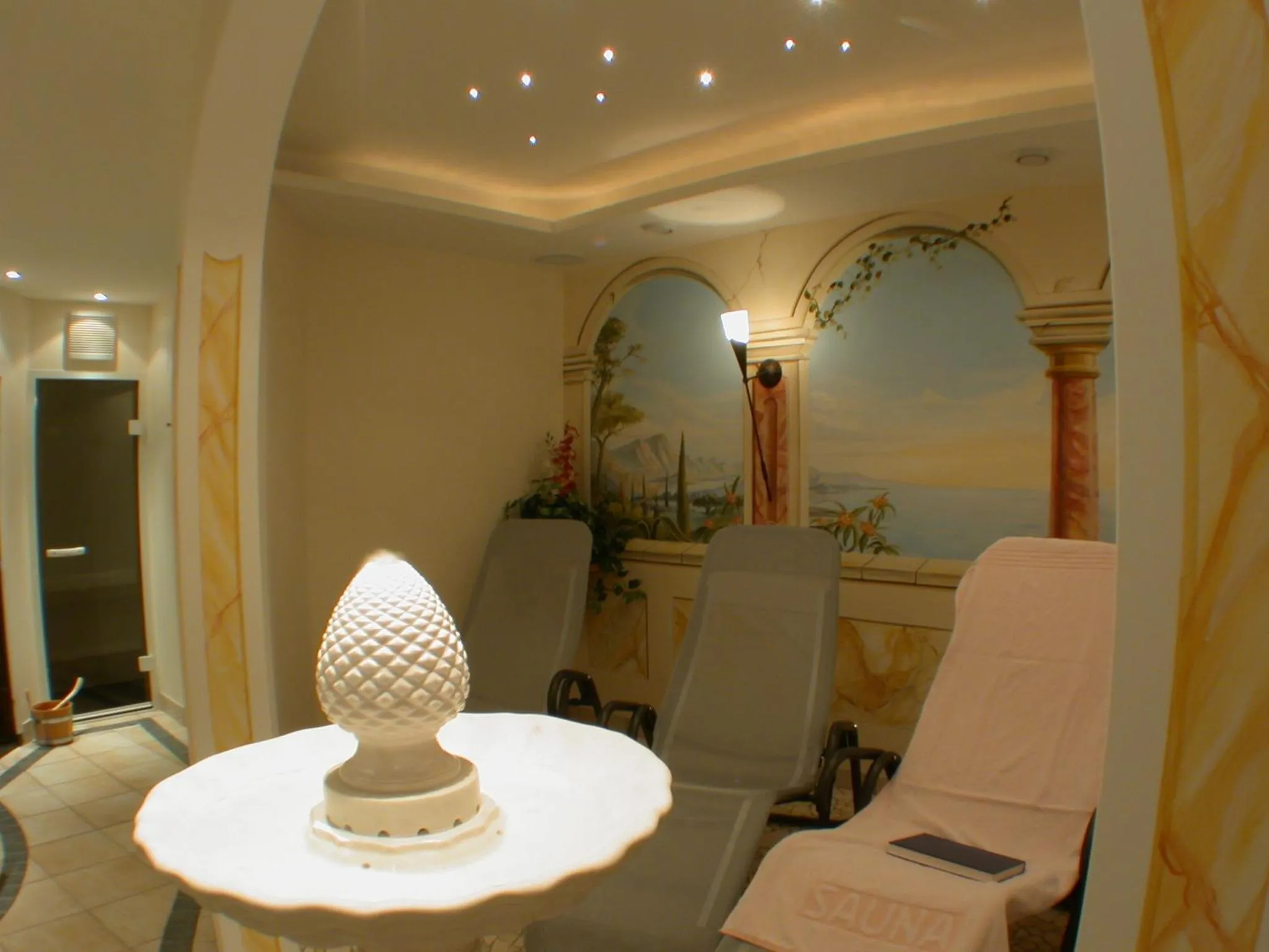 Spa and wellness centre/facilities in Hotel Garni Pradella