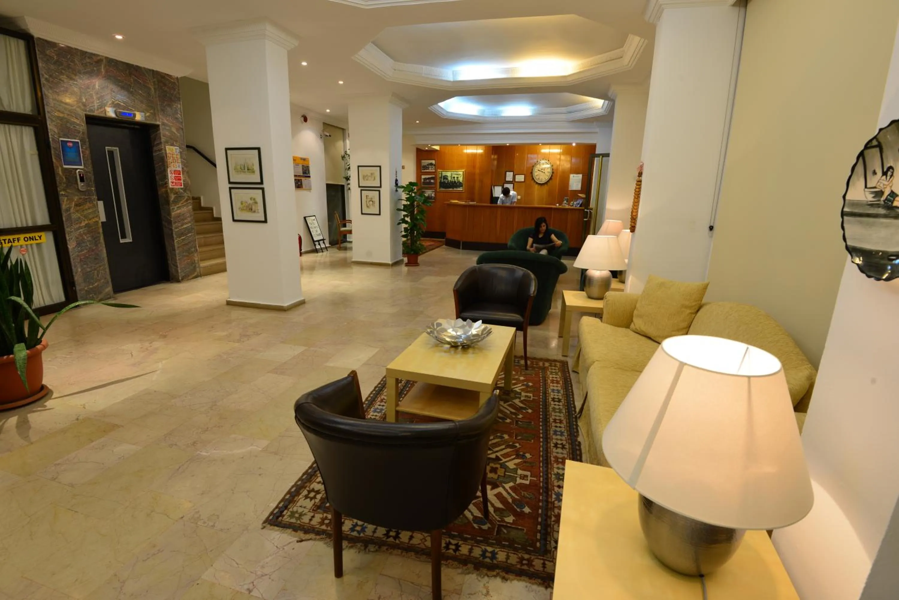 Lobby or reception in Diva Hotel