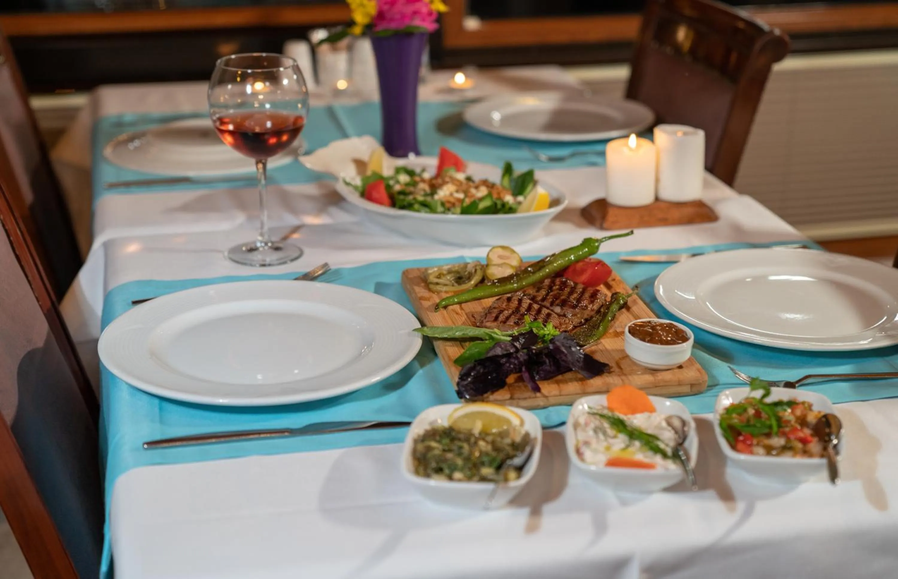 Restaurant/places to eat in Assos Kartal Yuvasi Hotel