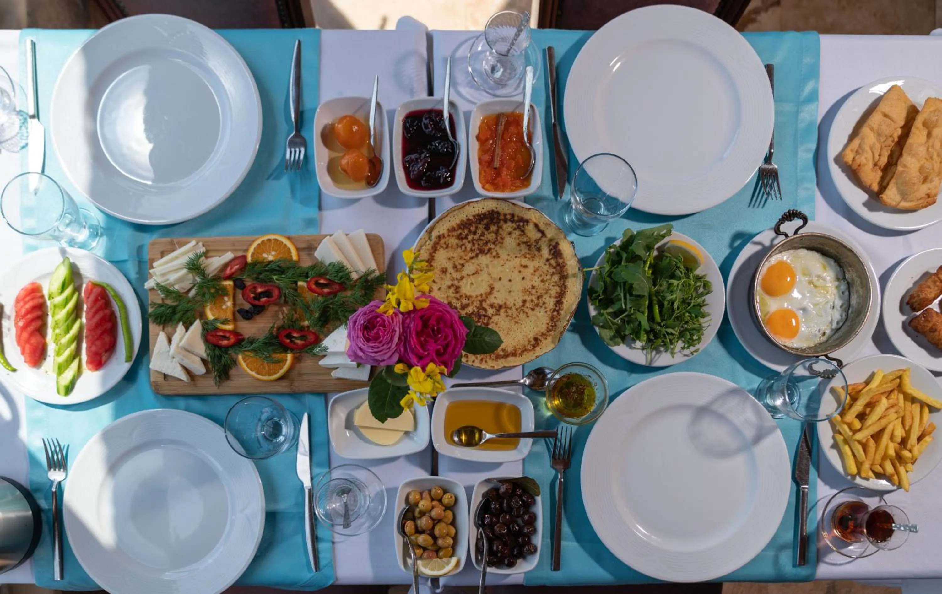 Breakfast in Assos Kartal Yuvasi Hotel