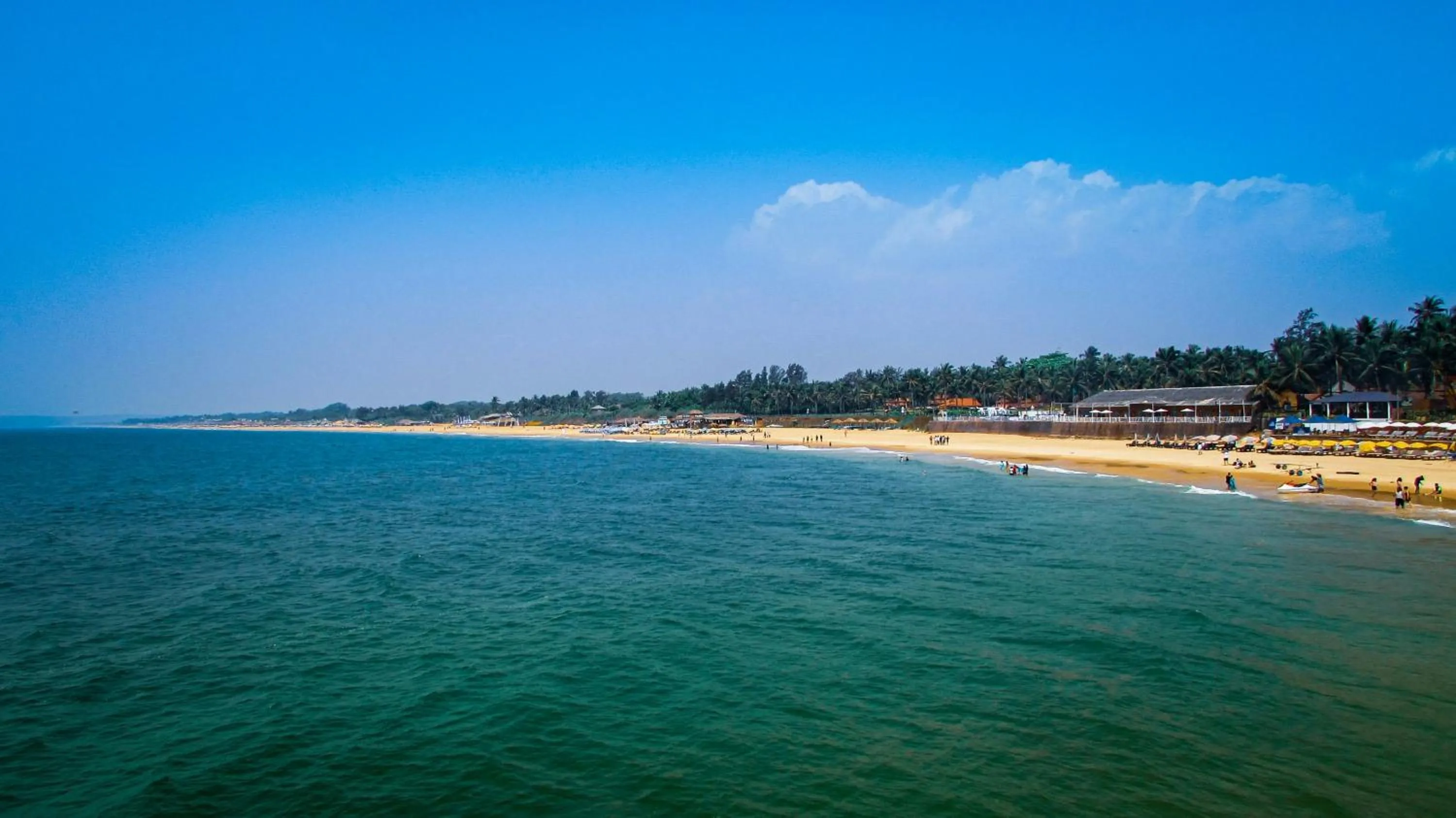 Beach in Laliguras Villa Beachside Escape - 100m from Candolim Beach
