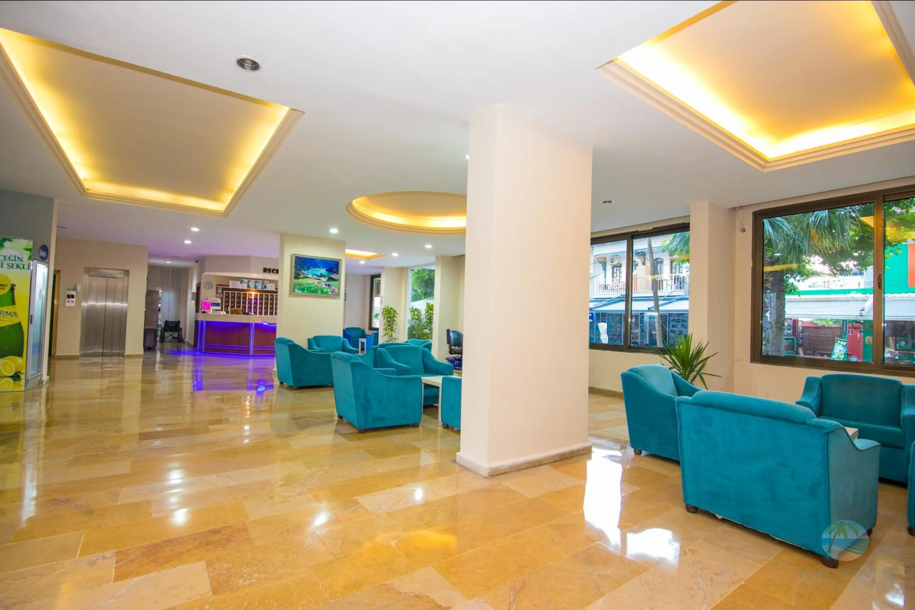 Lobby or reception in Private Hotel