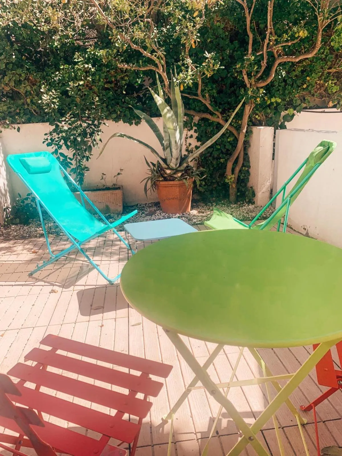 Patio in Le Fangassier