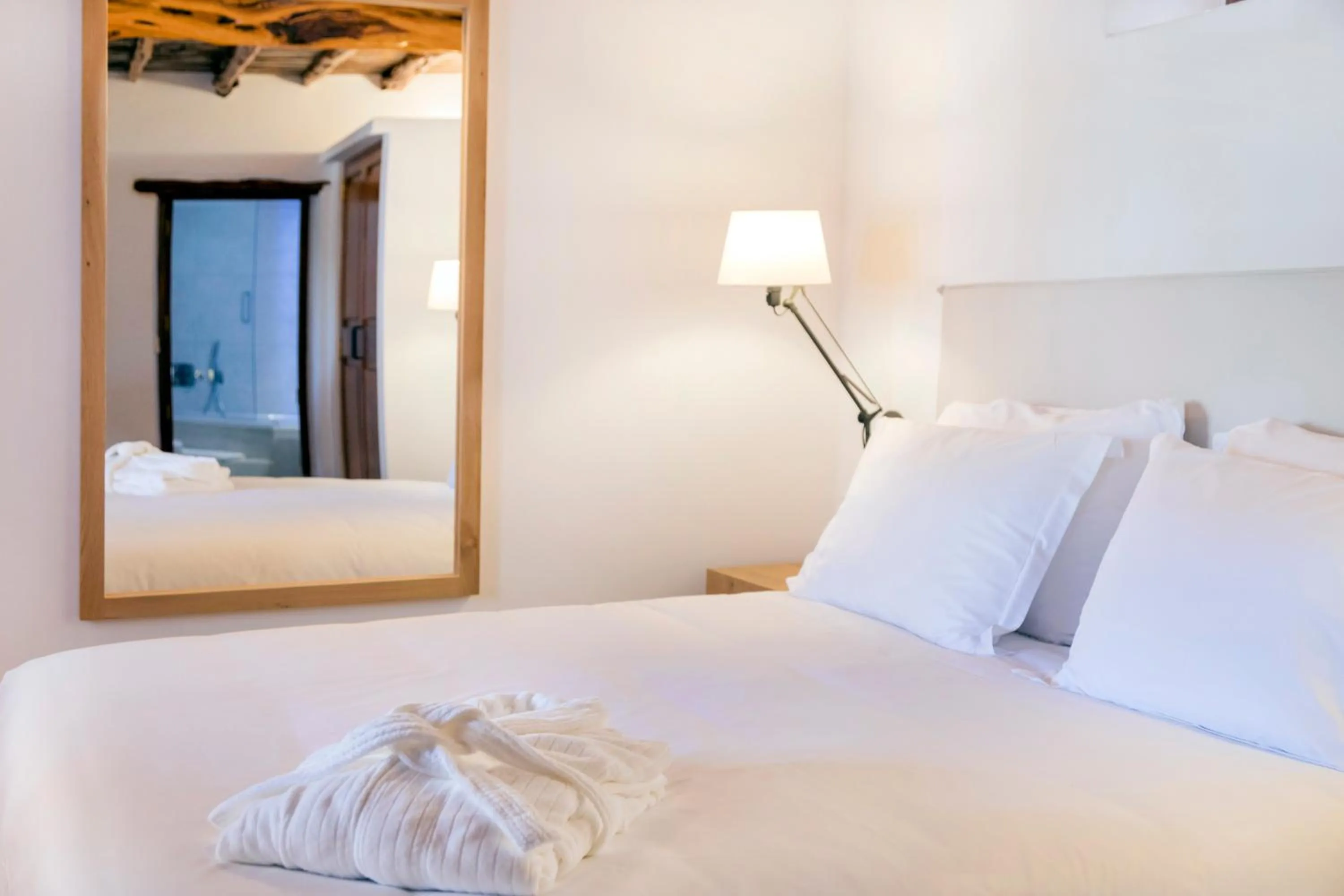 Bedroom, Bed in Agroturismo Can Toni Xumeu - Adults Only