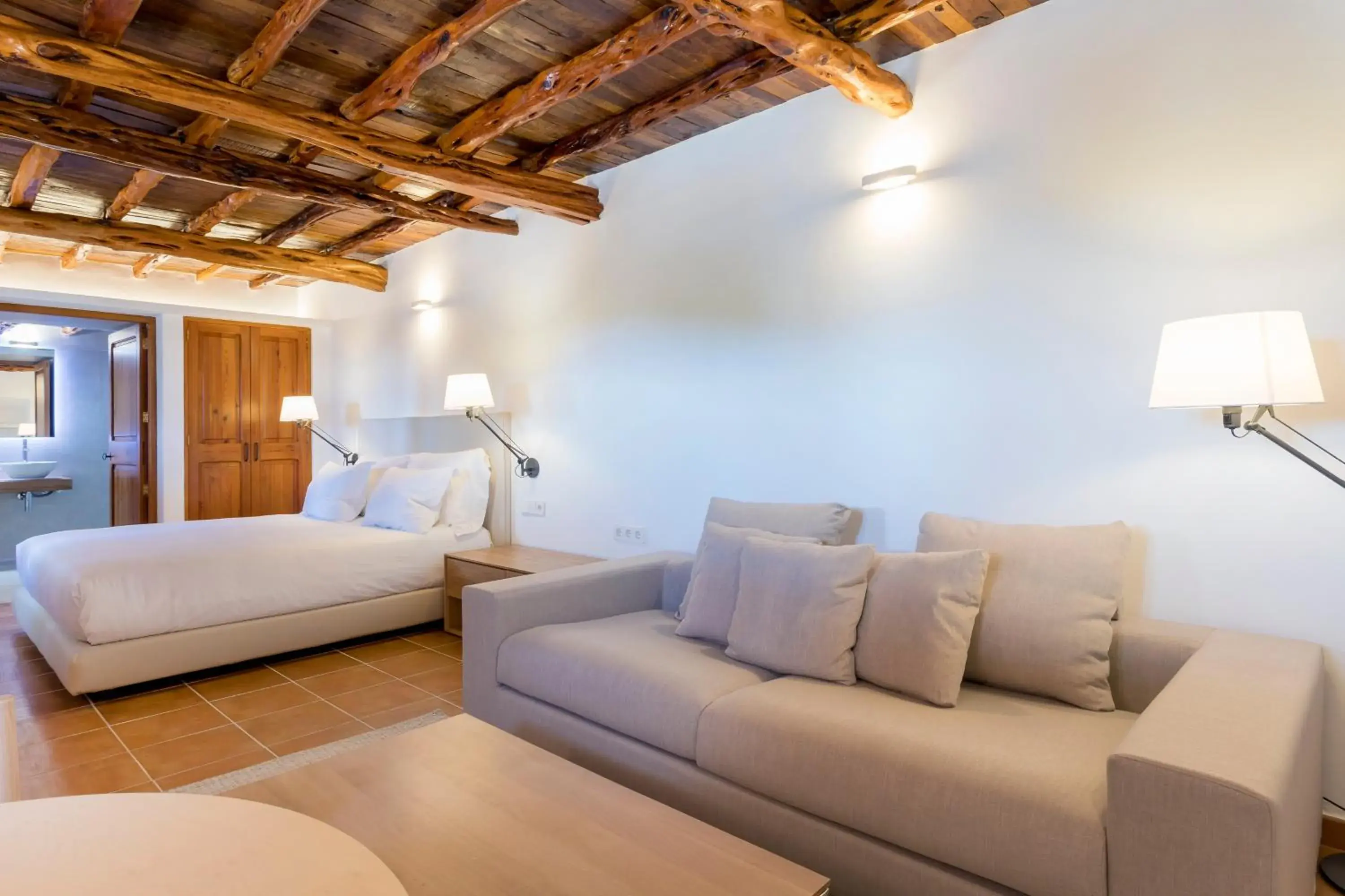 Bed in Agroturismo Can Toni Xumeu - Adults Only Bed in Agroturismo Can Toni Xumeu - Adults Only