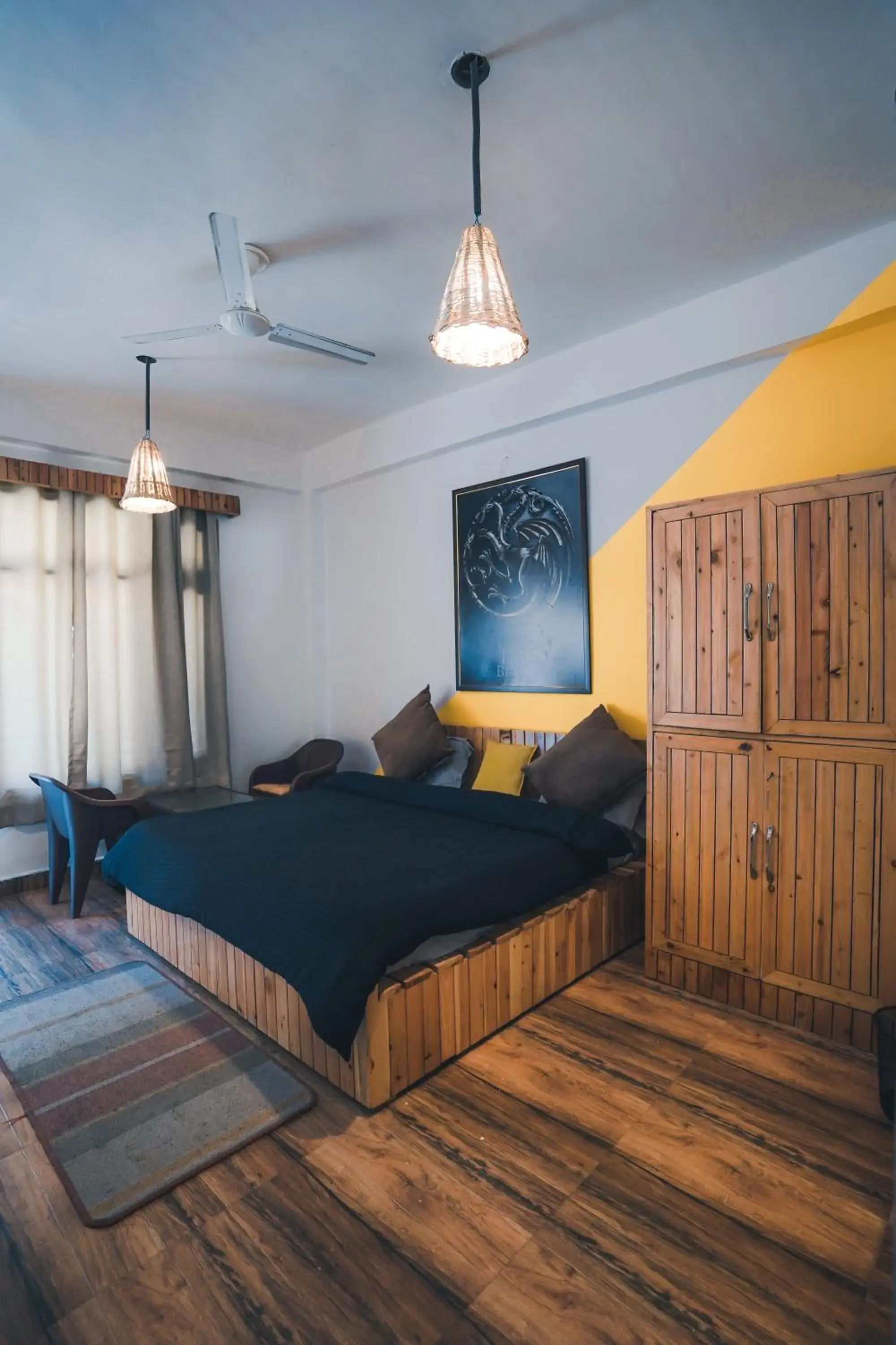 Double Room with Private Bathroom in Whoopers Hostel Kasol Double Room with Private Bathroom in Whoopers Hostel Kasol