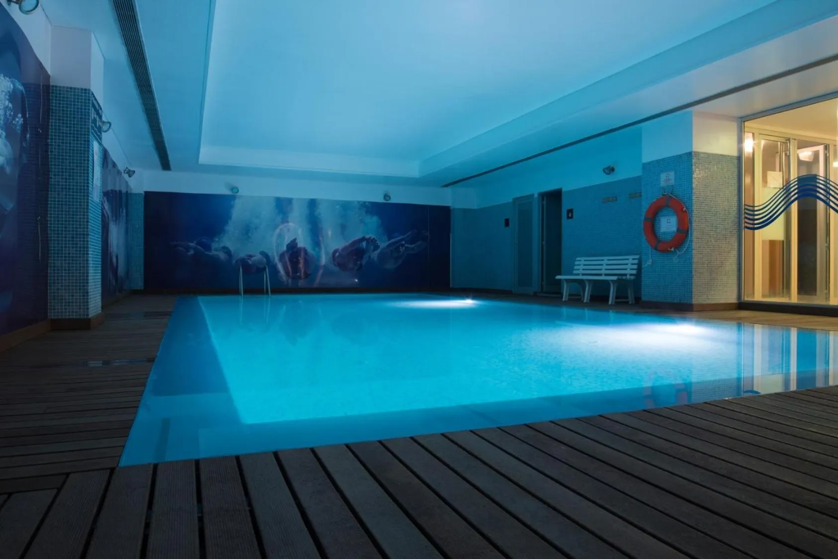Swimming pool in VIP Executive Azores Hotel