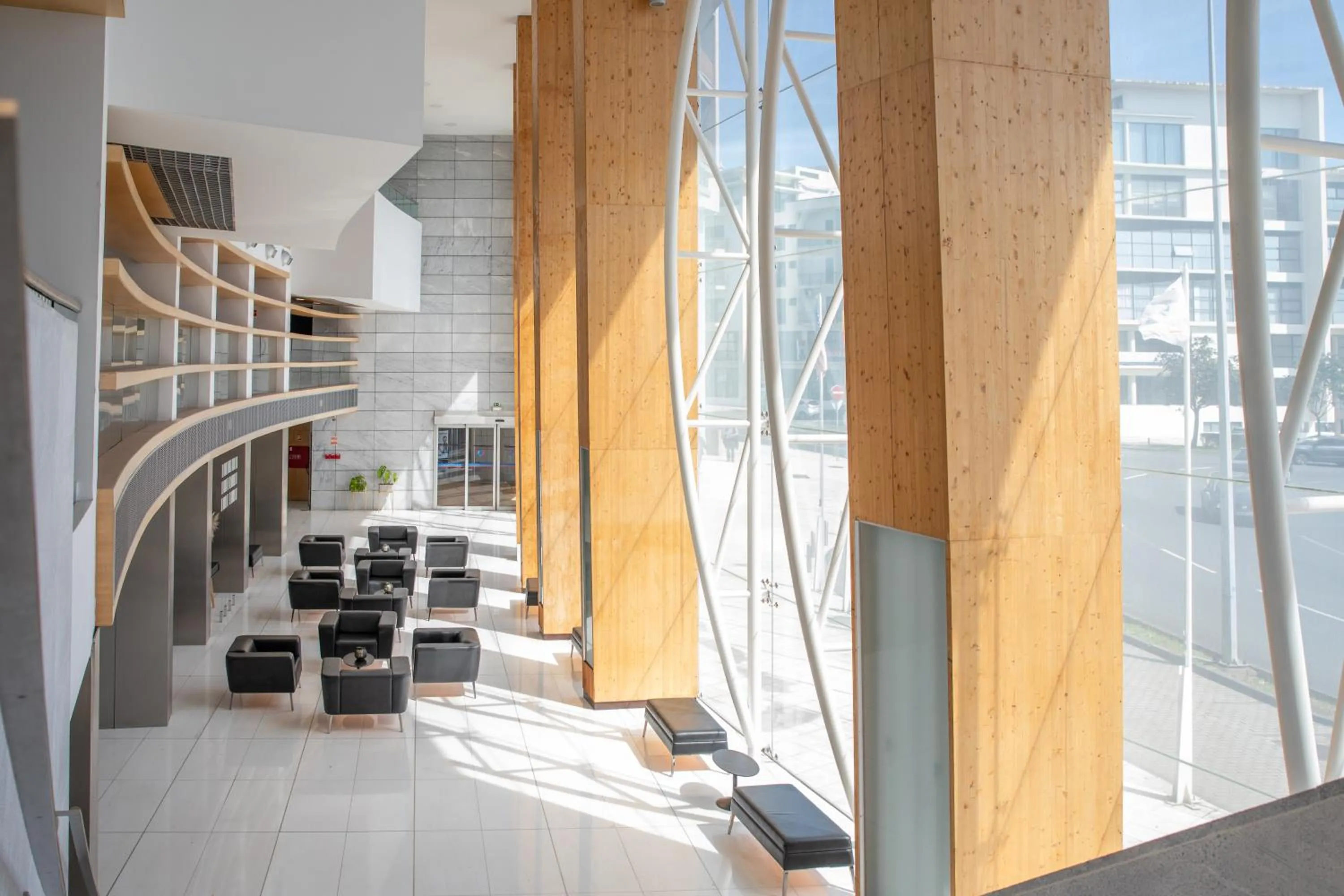 Lobby or reception in VIP Executive Azores Hotel