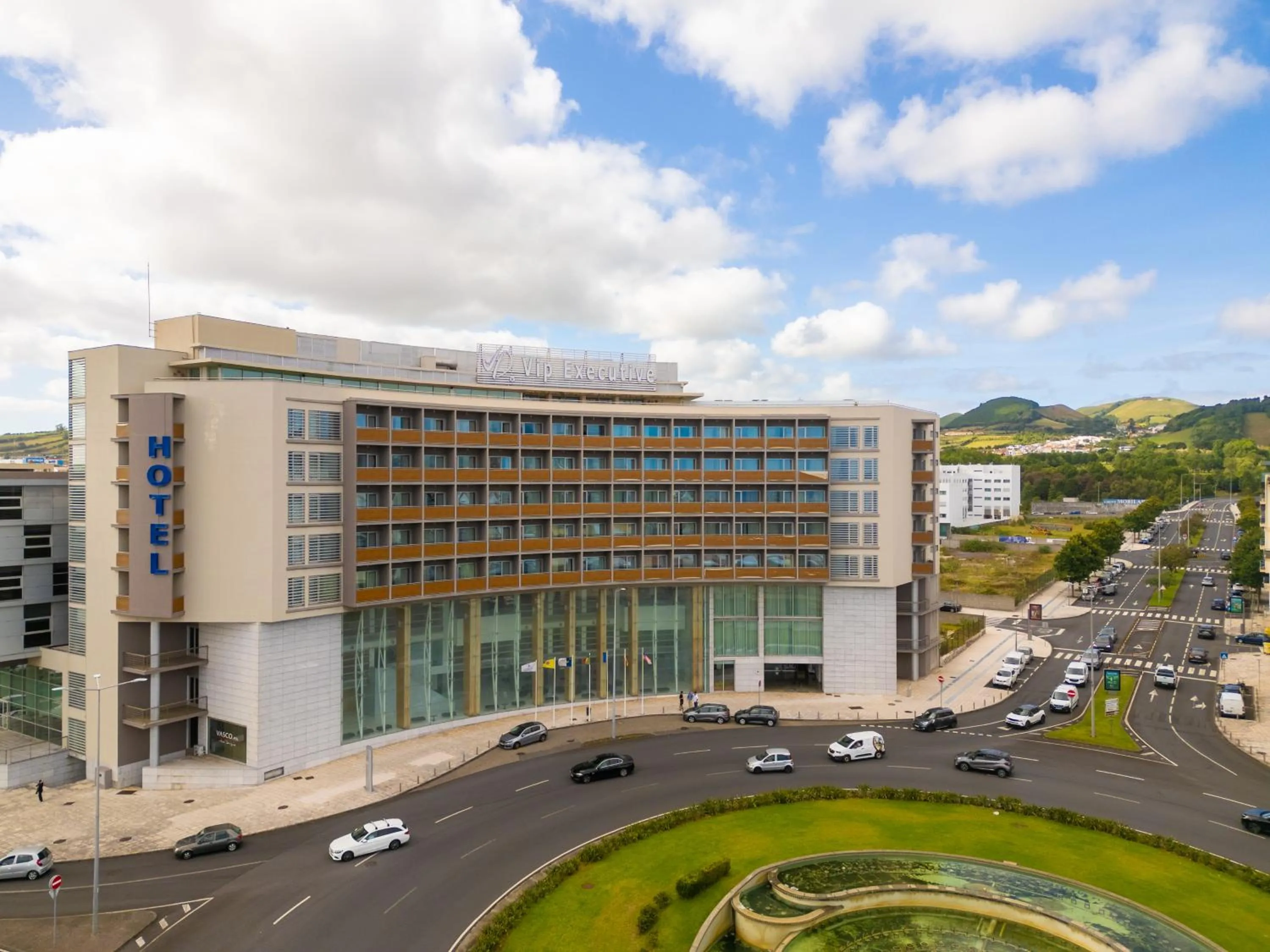 Facade/entrance in VIP Executive Azores Hotel