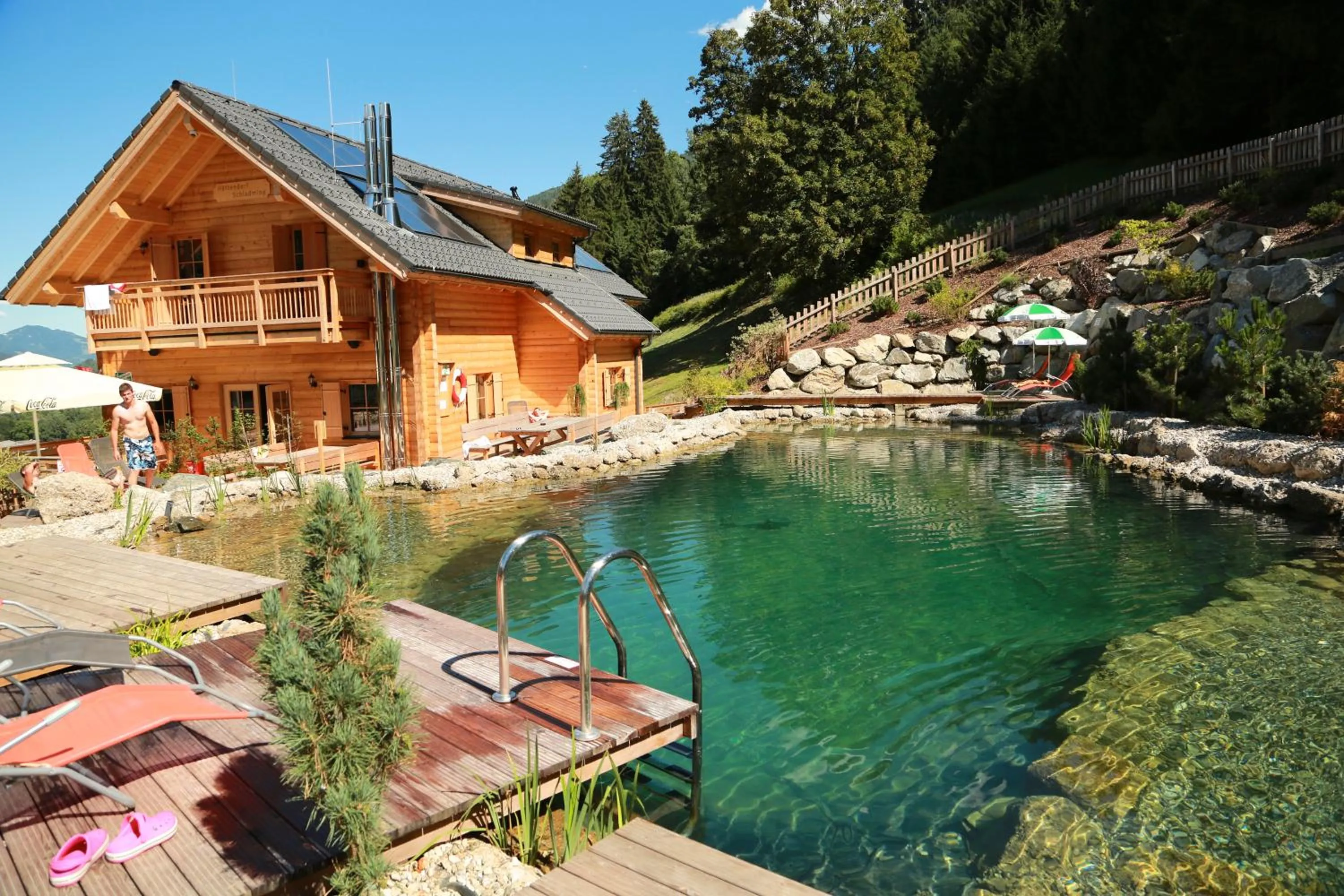 Swimming pool in Hüttendorf Schladming