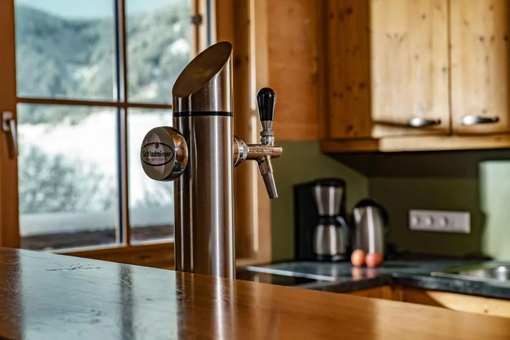 Kitchen or kitchenette in Hüttendorf Schladming