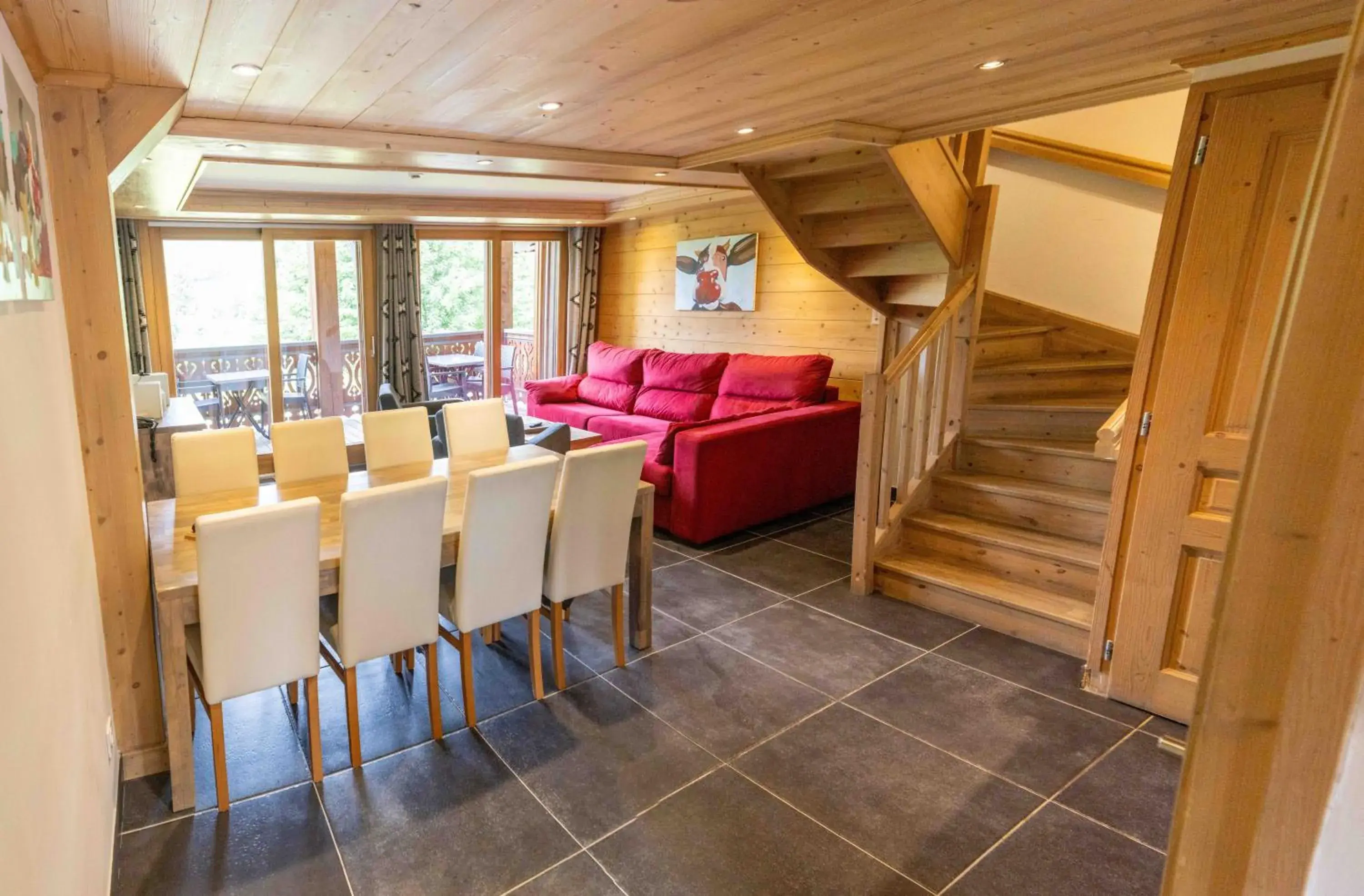Superior Two-Bedroom Chalet in Les Chalets d'Adelphine & SPA Superior Two-Bedroom Chalet in Les Chalets d'Adelphine & SPA