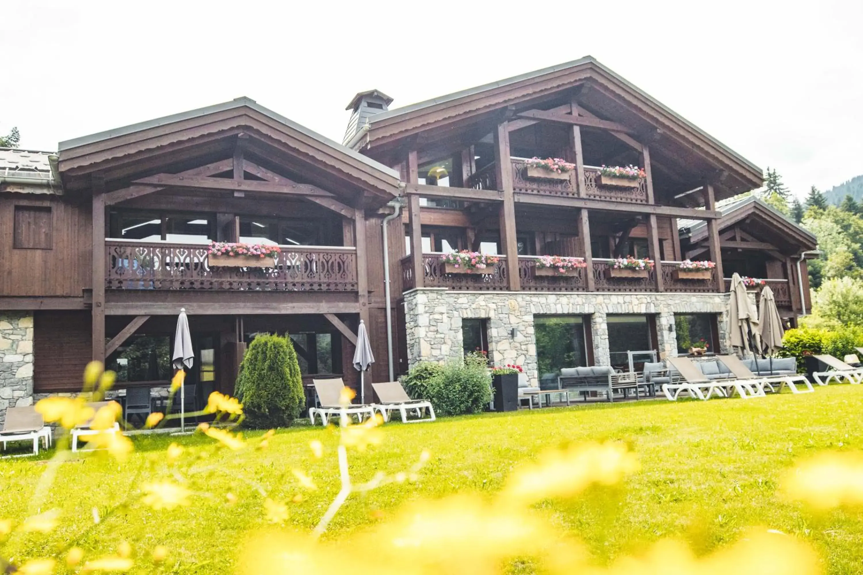 Two-Bedroom Chalet in Les Chalets d'Adelphine & SPA Two-Bedroom Chalet in Les Chalets d'Adelphine & SPA