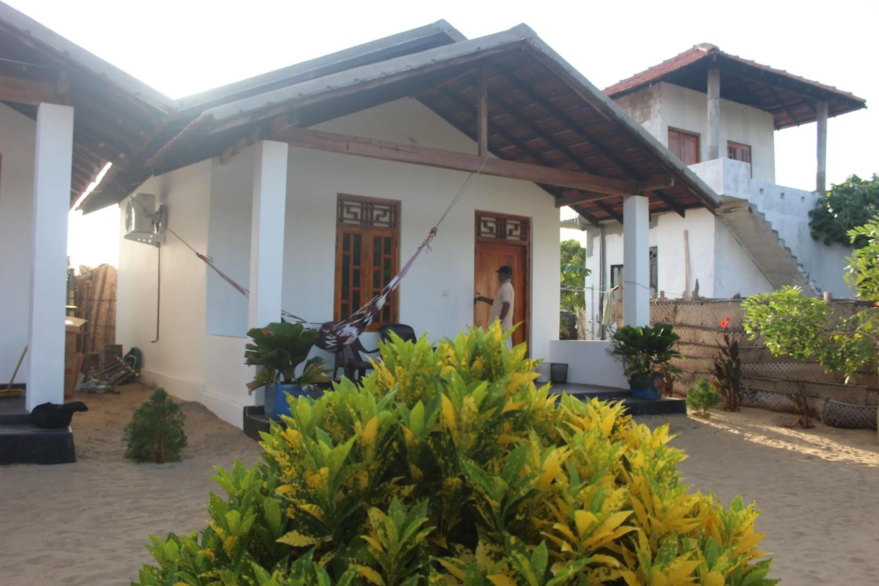 Patio in De Perla Resort