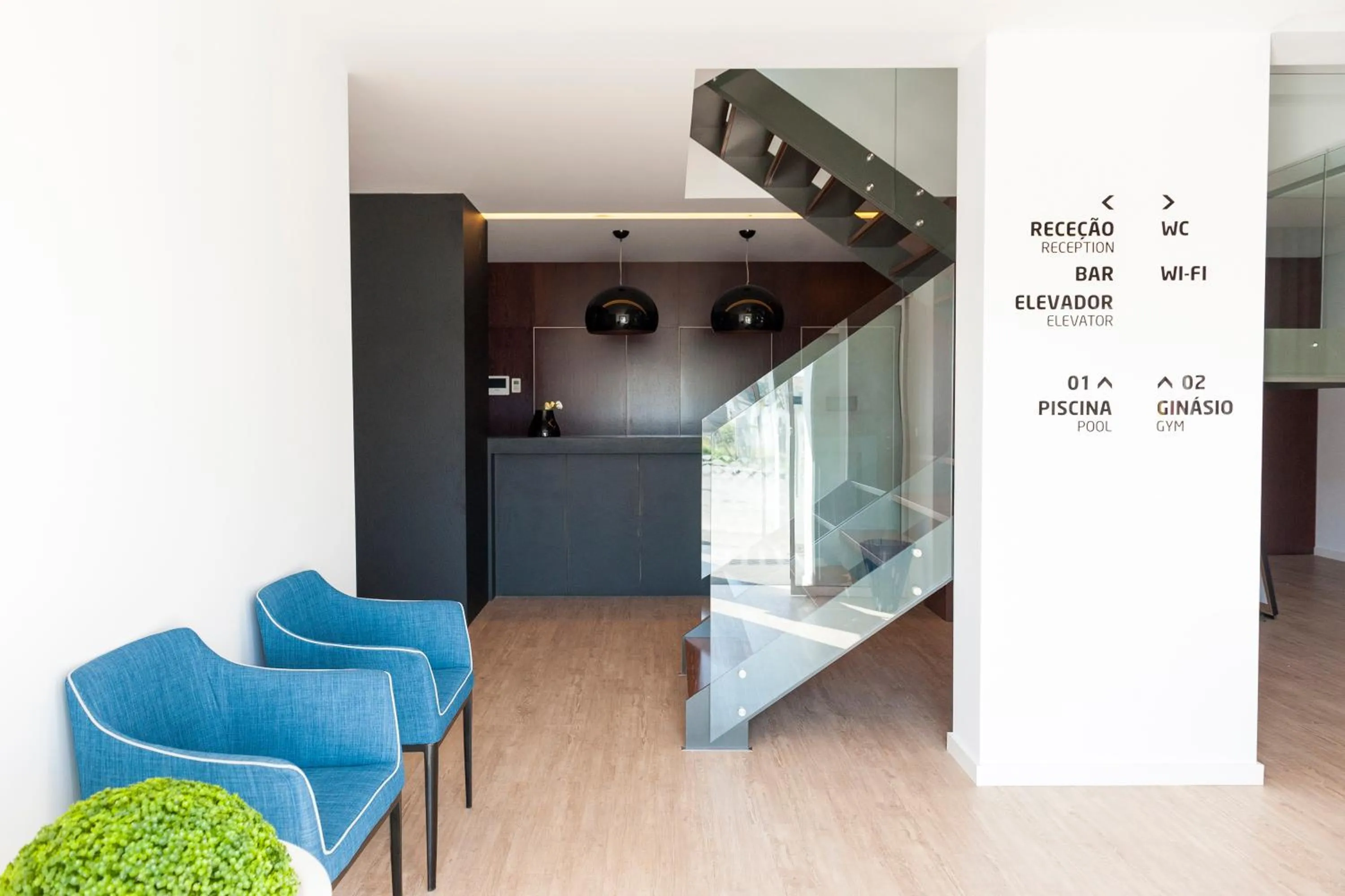 Lobby or reception in Sport Hotel A Seleção