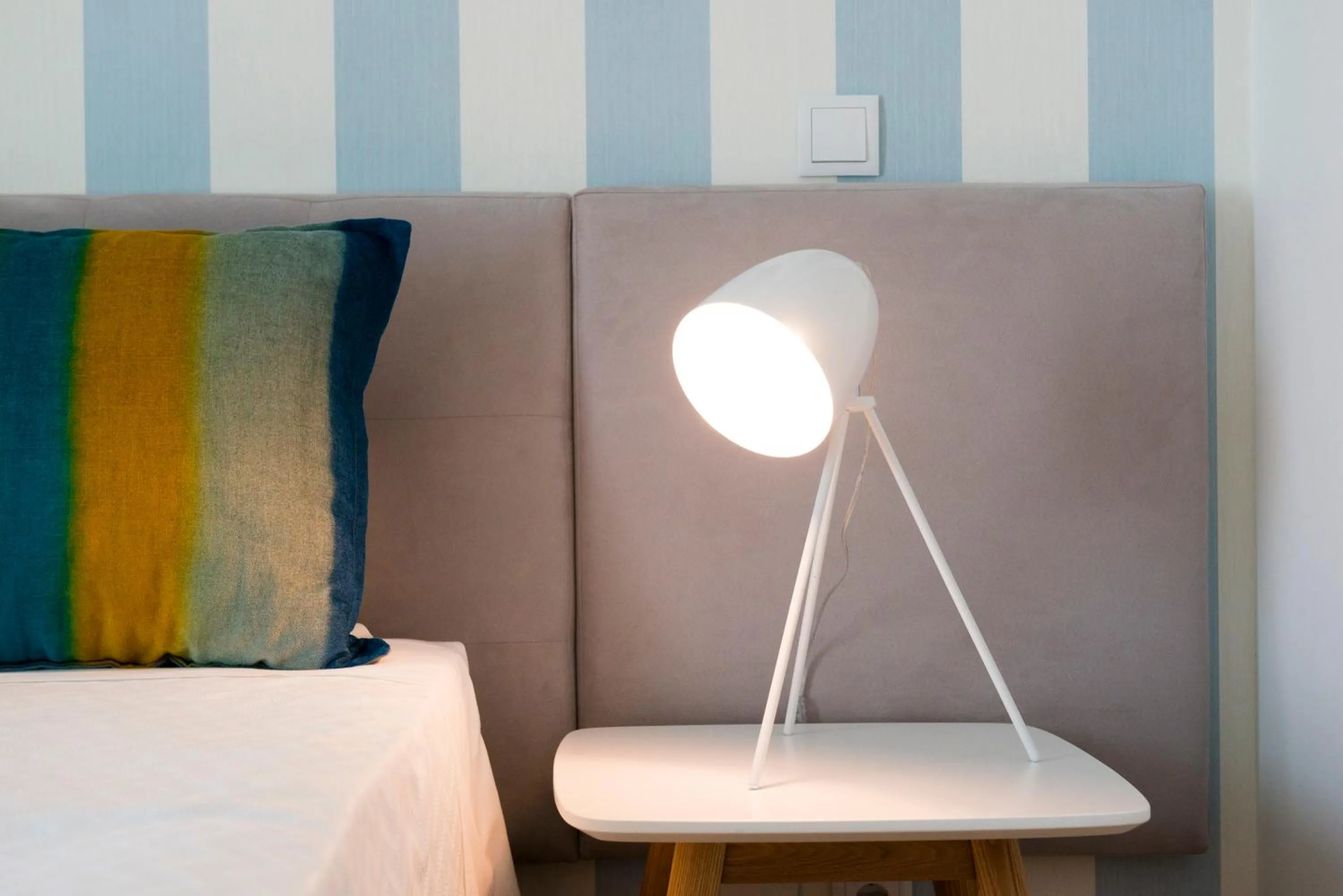 Decorative detail, Bed in Sport Hotel A Seleção