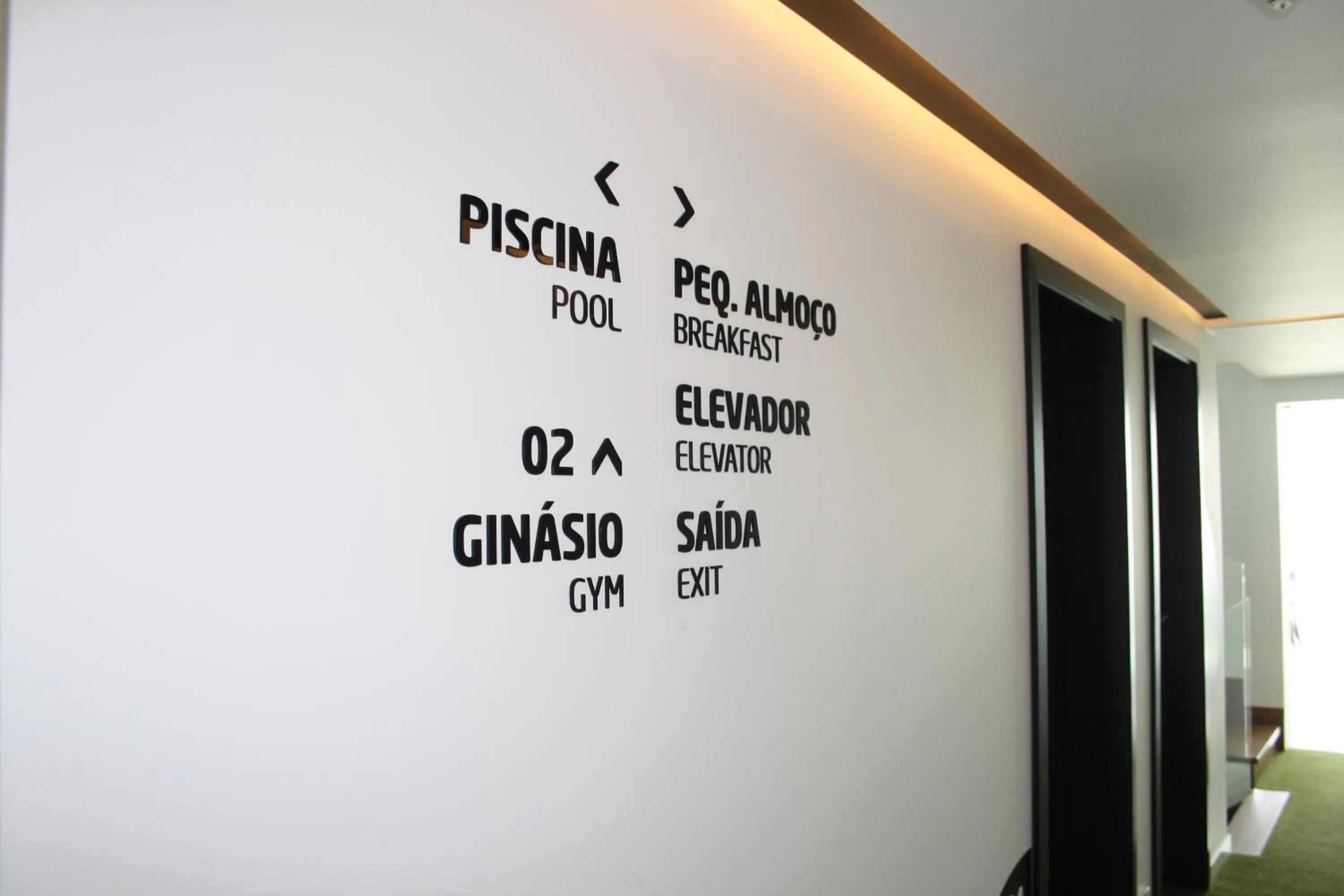 Floor plan in Sport Hotel A Seleção
