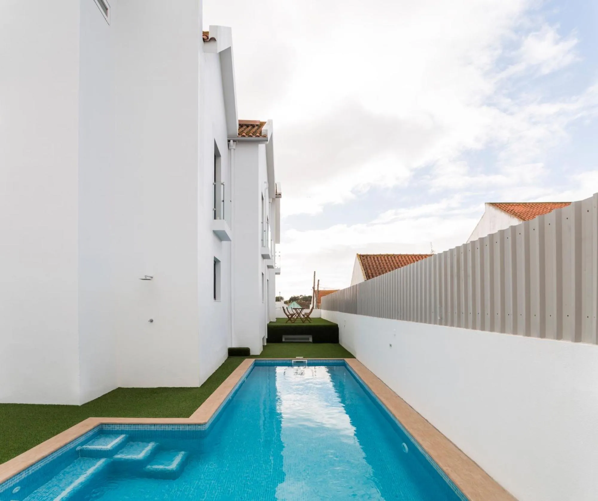 Pool view in Sport Hotel A Seleção