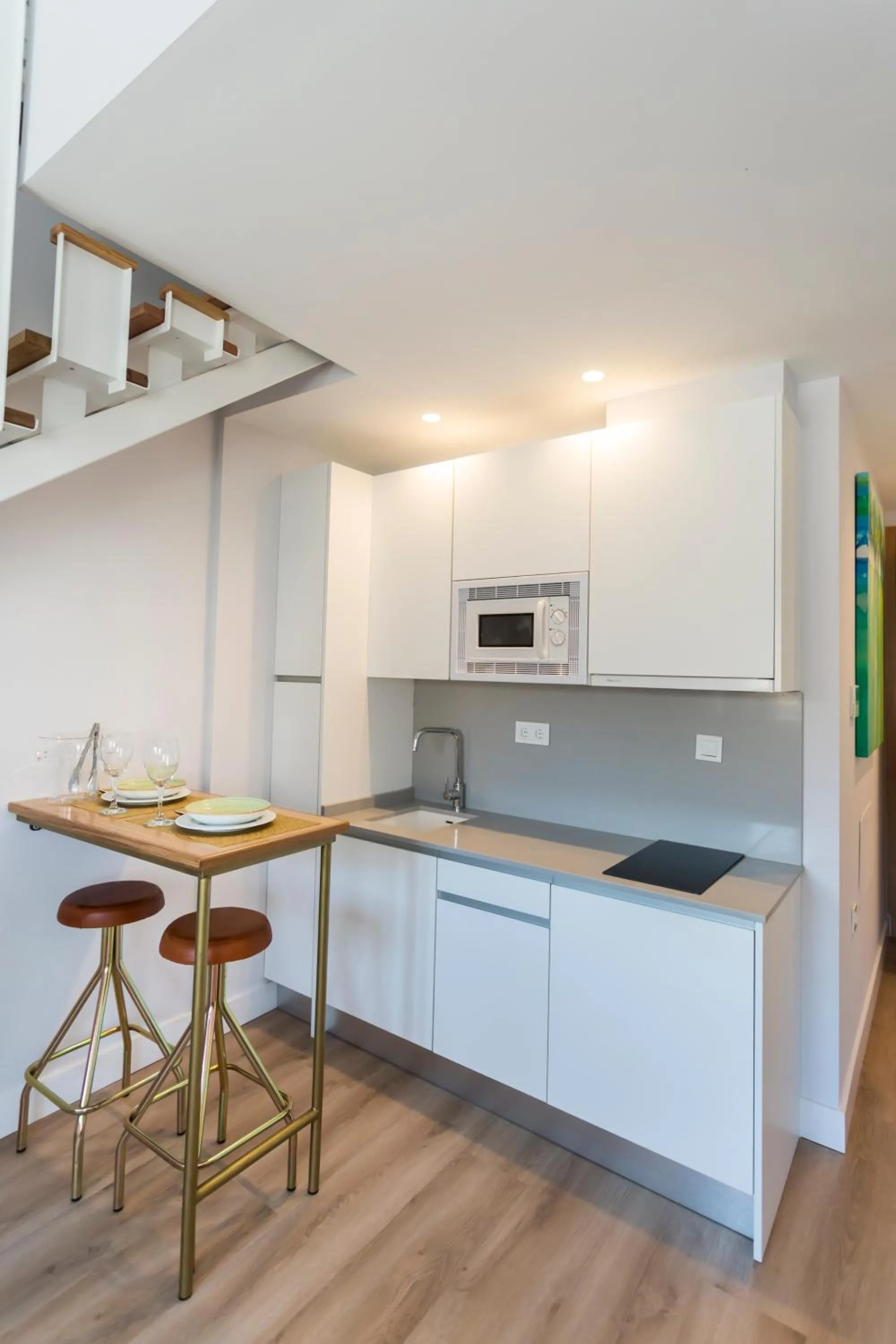 Kitchen or kitchenette in Casa de la Merced Suites