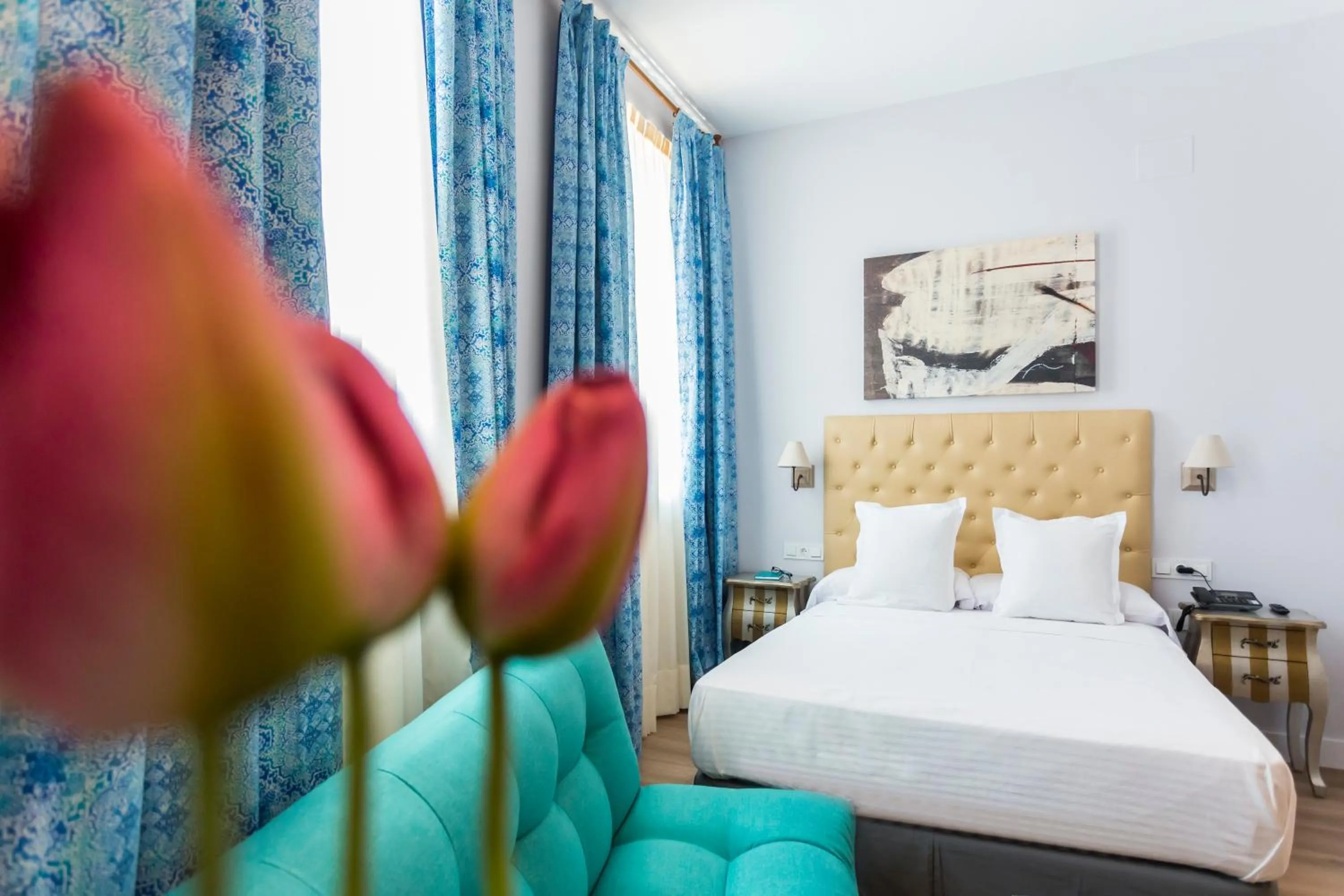 Bedroom, Bed in Casa de la Merced Suites