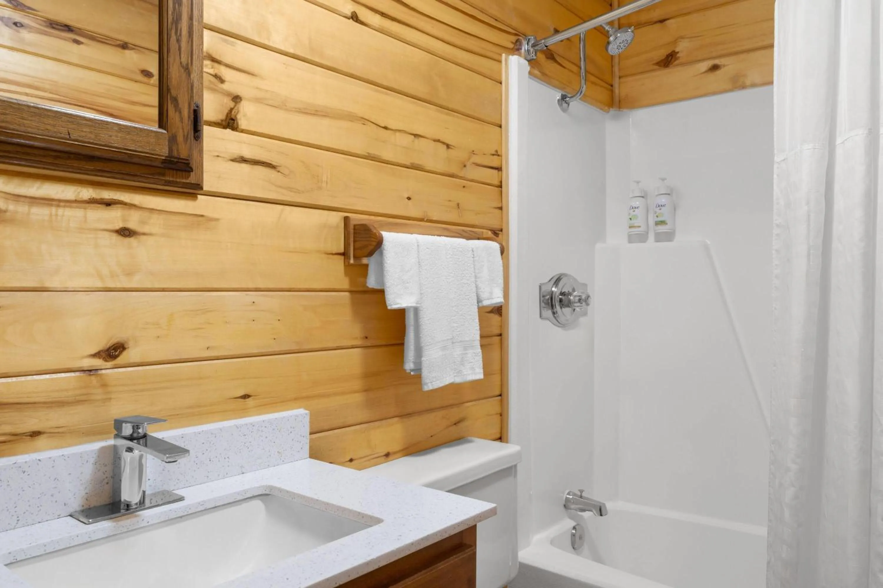 Bathroom in Baymont by Wyndham Duluth Spirit Mountain