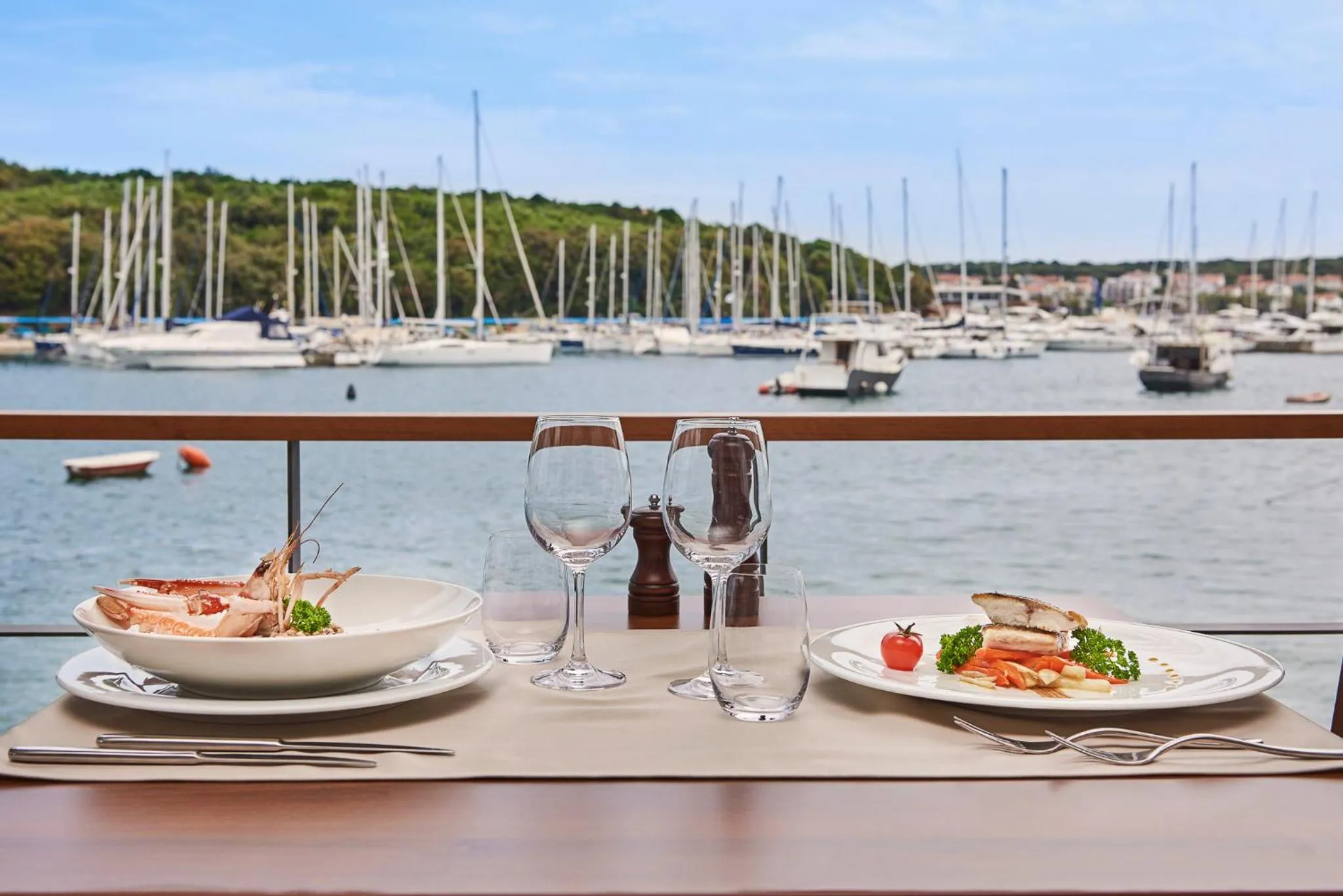 Food and drinks in Ribarska Koliba Resort