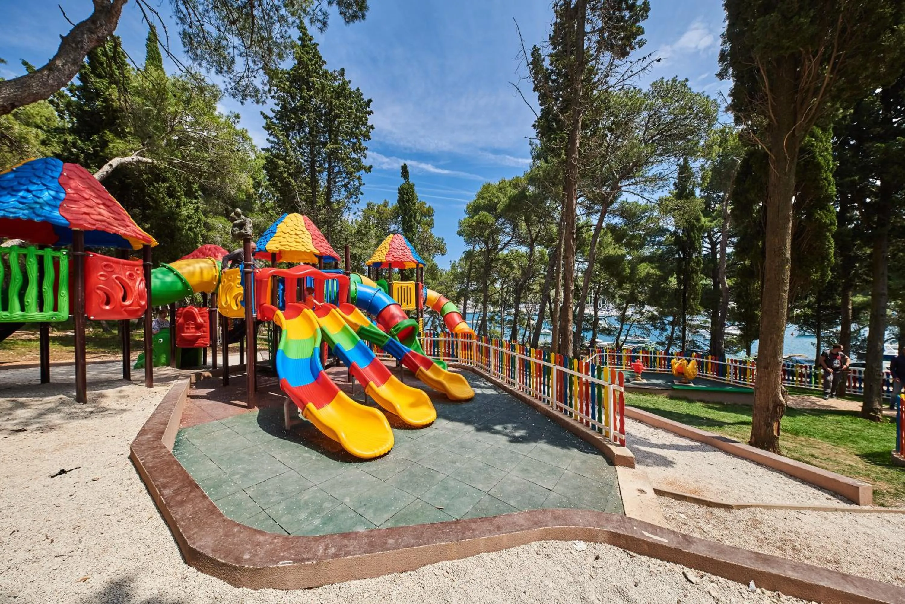 Children play ground in Ribarska Koliba Resort