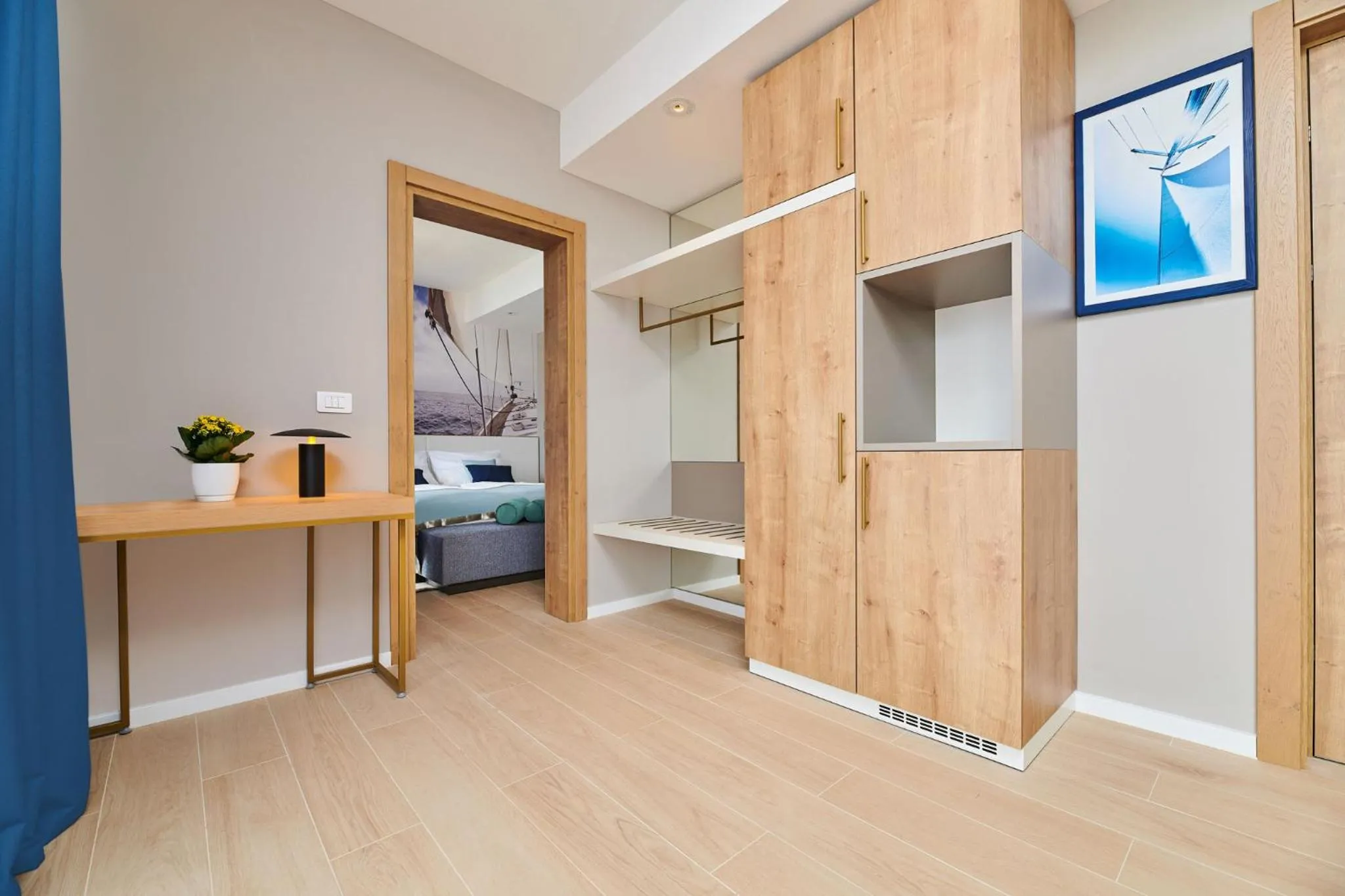 Bed in Ribarska Koliba Resort