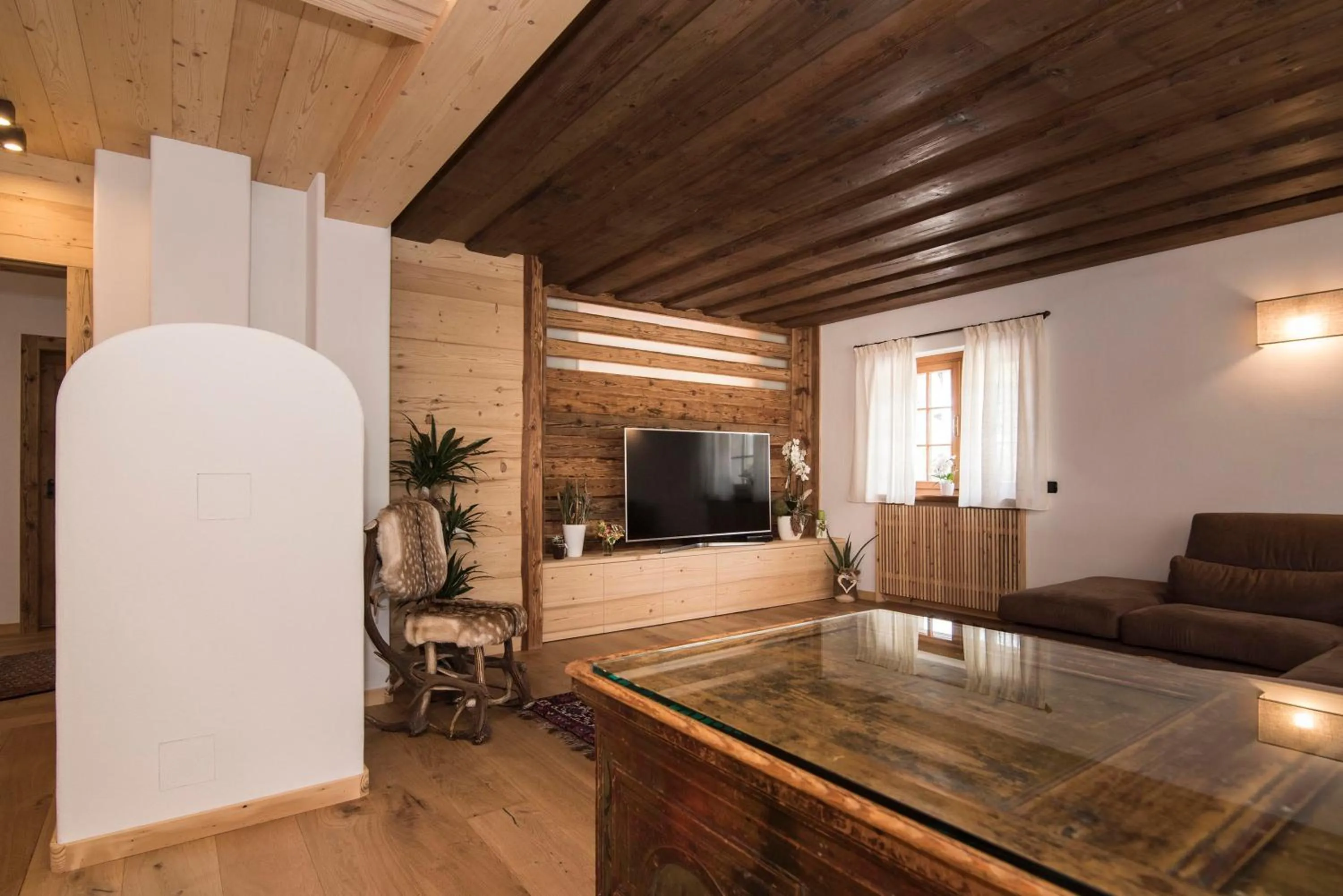 Communal lounge/ TV room in Ca'Milla B&B nelle Dolomiti