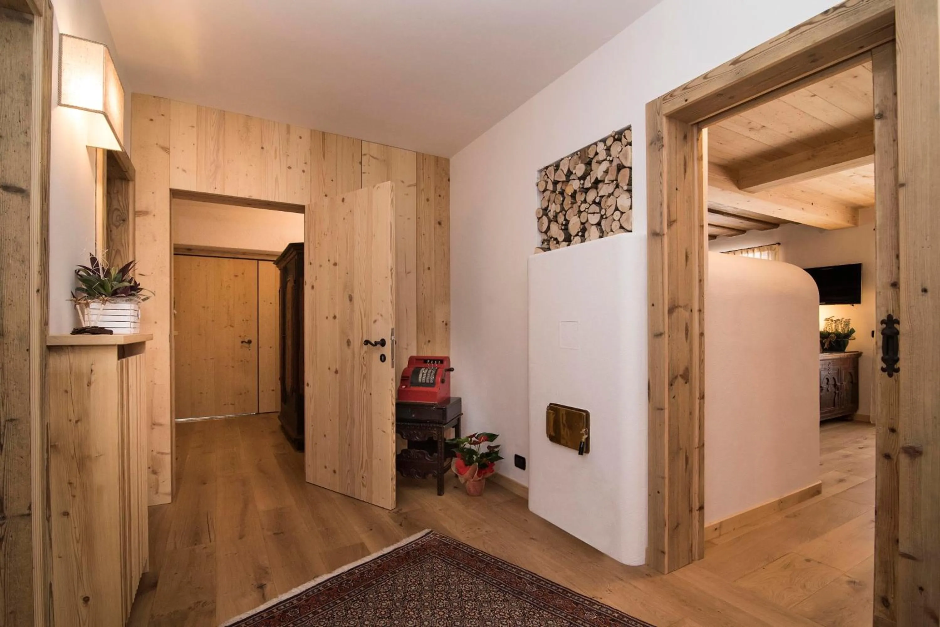 Lobby or reception in Ca'Milla B&B nelle Dolomiti