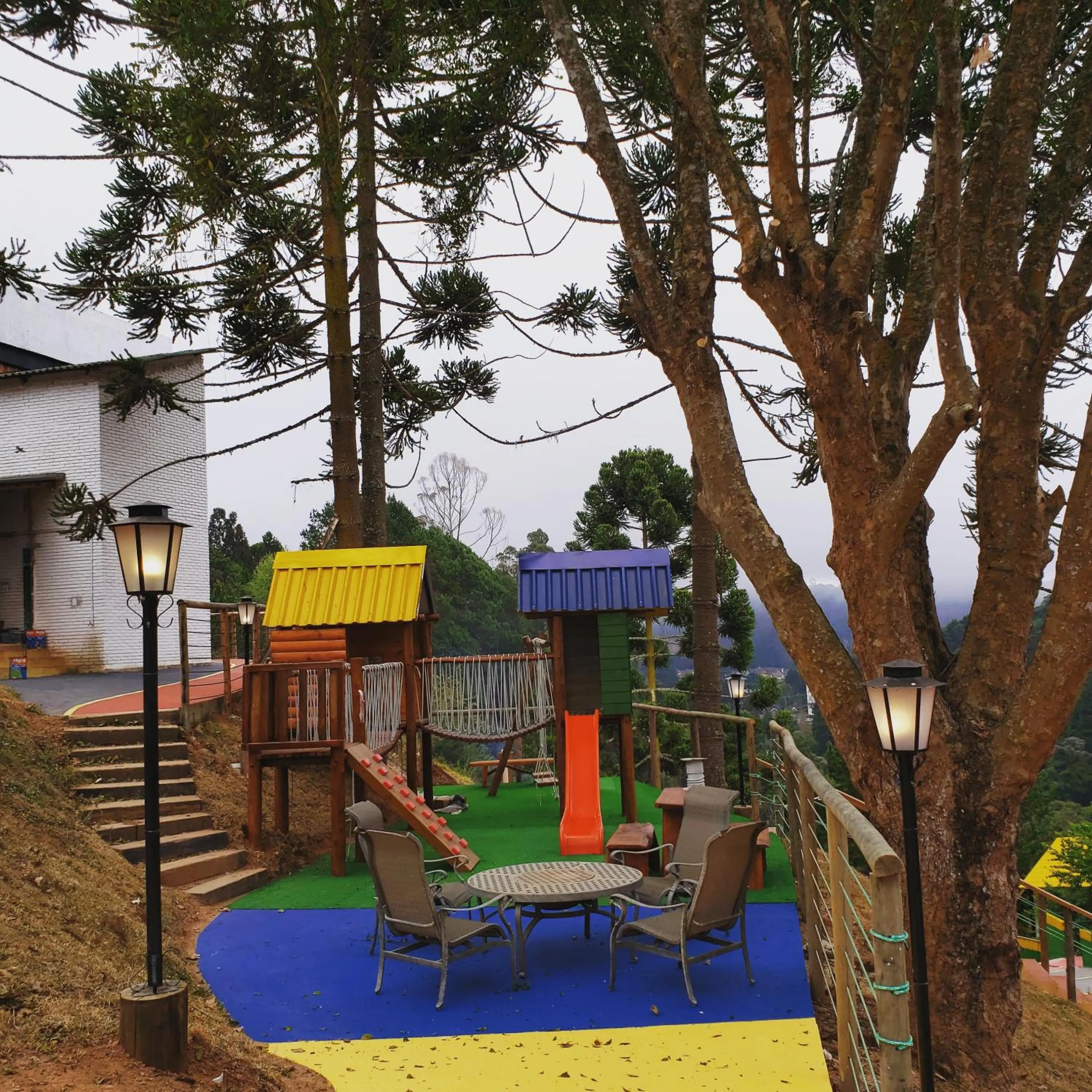 Children play ground in Golden Forest Pousada